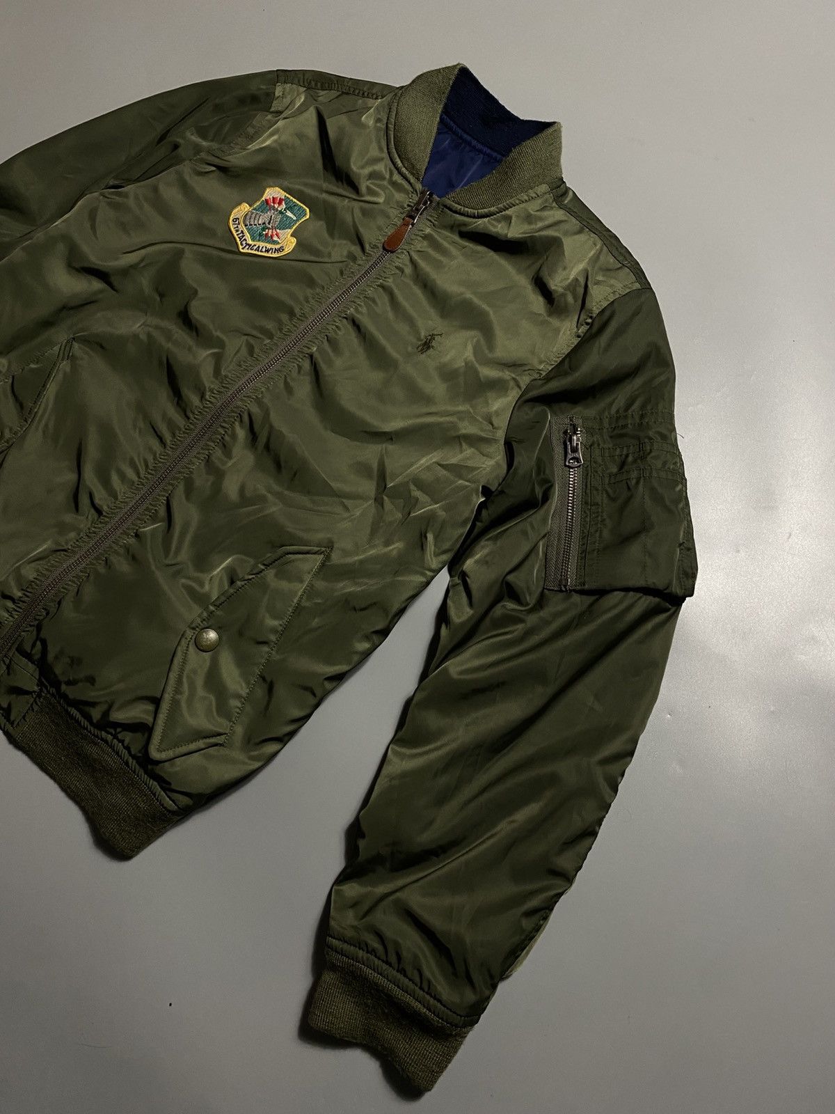 Polo Ralph Lauren Ralph Lauren reversible aviator bomber jacket Size US XS / EU 42 / 0 - 3 Thumbnail