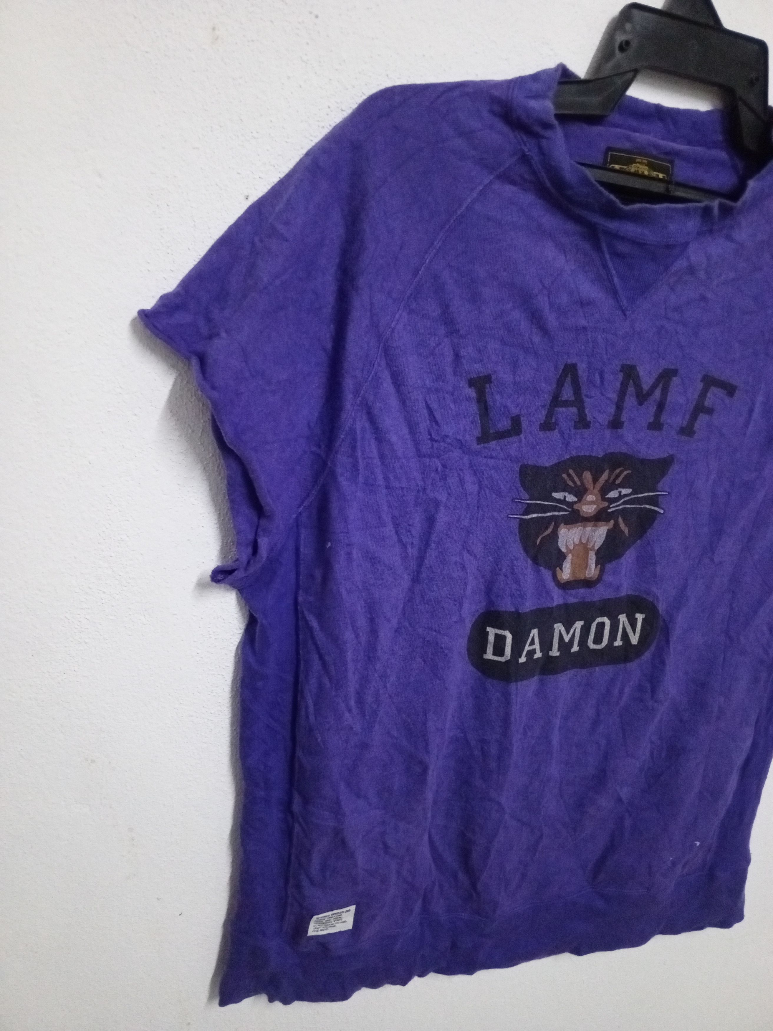 Wtaps Rare wtaps lamf Damon tiger short sleeve Size US L / EU 52-54 / 3 - 2 Thumbnail