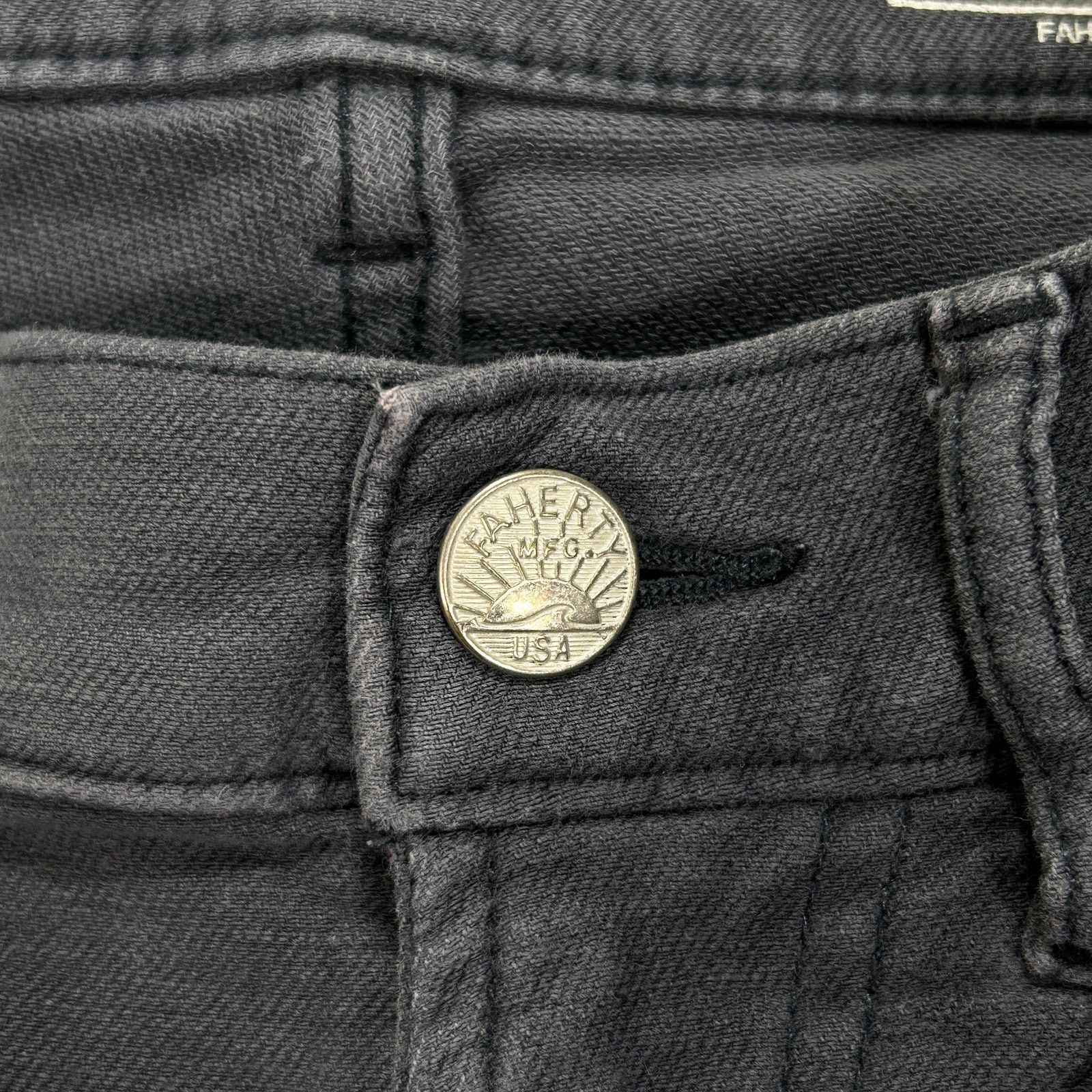Faherty Faherty Stretch Terry 5 pocket slim casual pants mens 30x25 Size US 30 / EU 46 - 4 Thumbnail