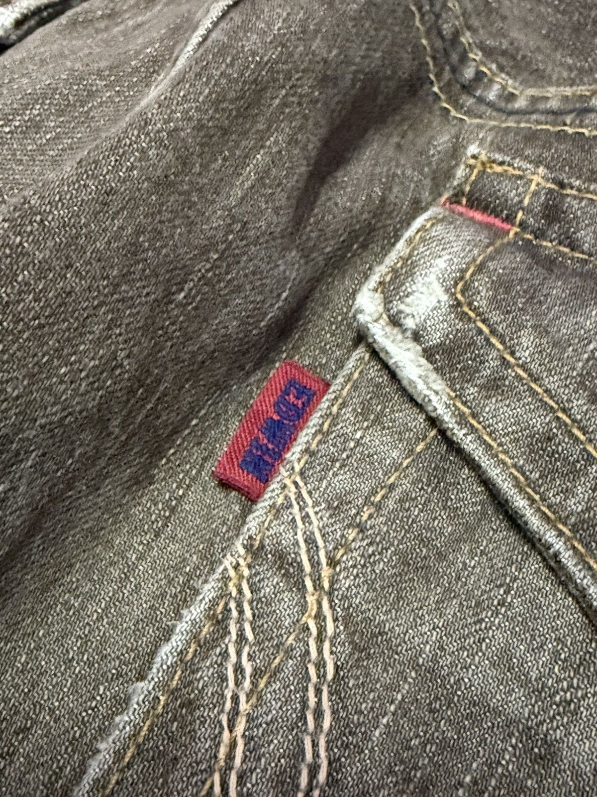 Edwin Edwin 503 Flare Faded Brown Bootcut Jeans Size US 34 / EU 50 - 19 Thumbnail