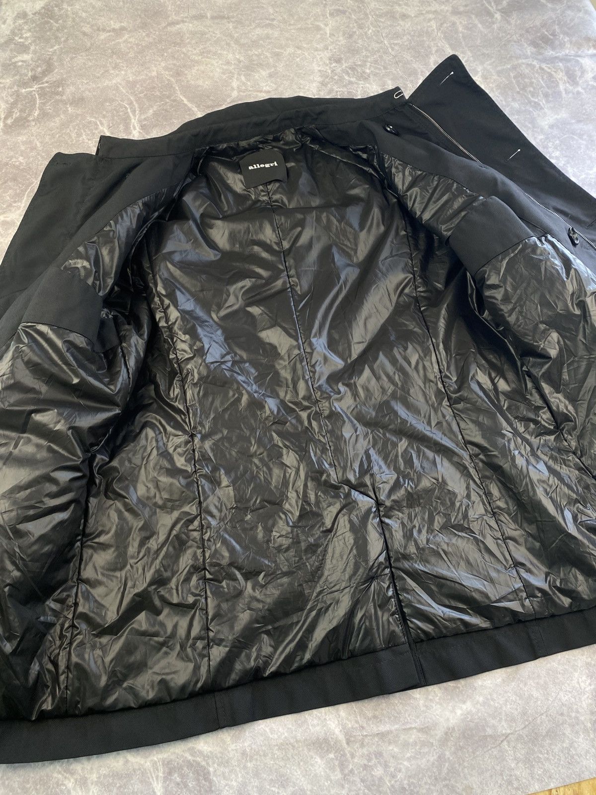 Allegri Allegri Milano Insulated classic black trench coat size: 50 Size US M / EU 48-50 / 2 - 7 Thumbnail