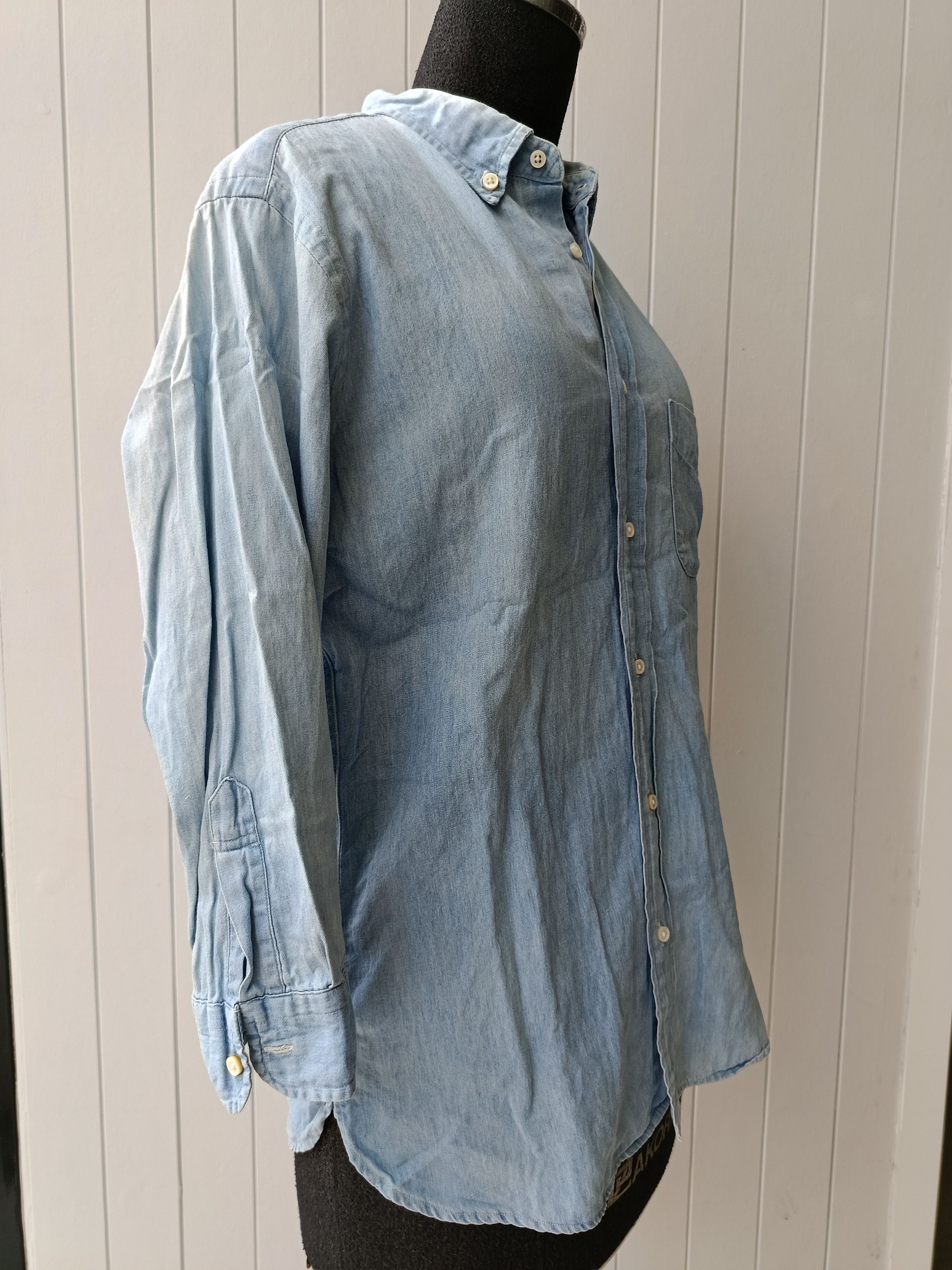 BEAUTY&YOUTH × United Arrows UNITED ARROWS Beauty Youth denim chambray faded shirt Size US M / EU 48-50 / 2 - 5 Thumbnail