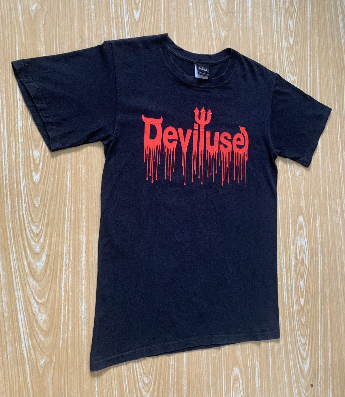 Devilock Deviluse Logo Blood T Shirt Size US S / EU 44-46 / 1 - 4 Thumbnail