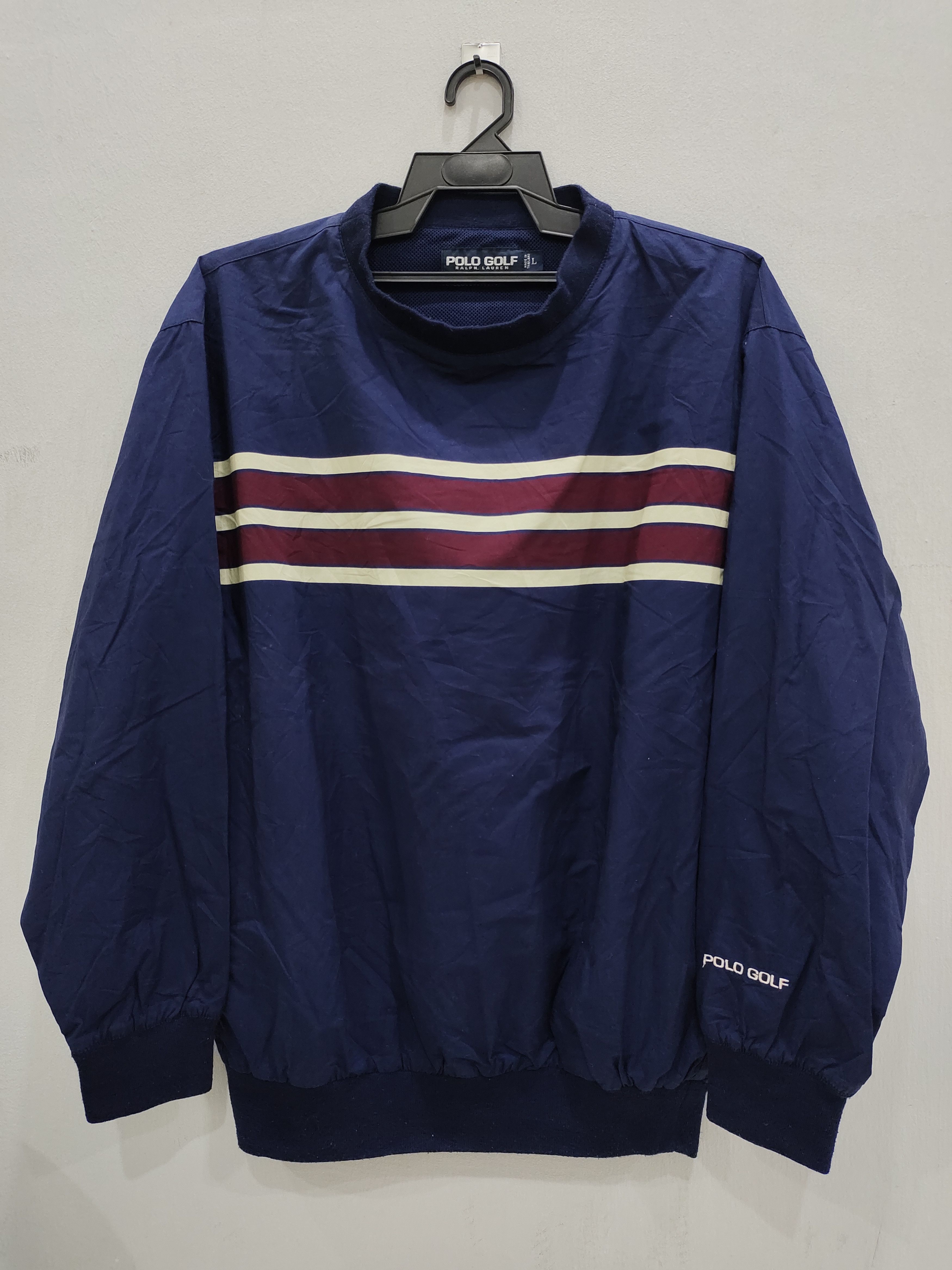 Polo Ralph Lauren × Vintage Polo Golf Ralph Lauren Cotton Sweatshirt Size US L / EU 52-54 / 3 - 1 Thumbnail