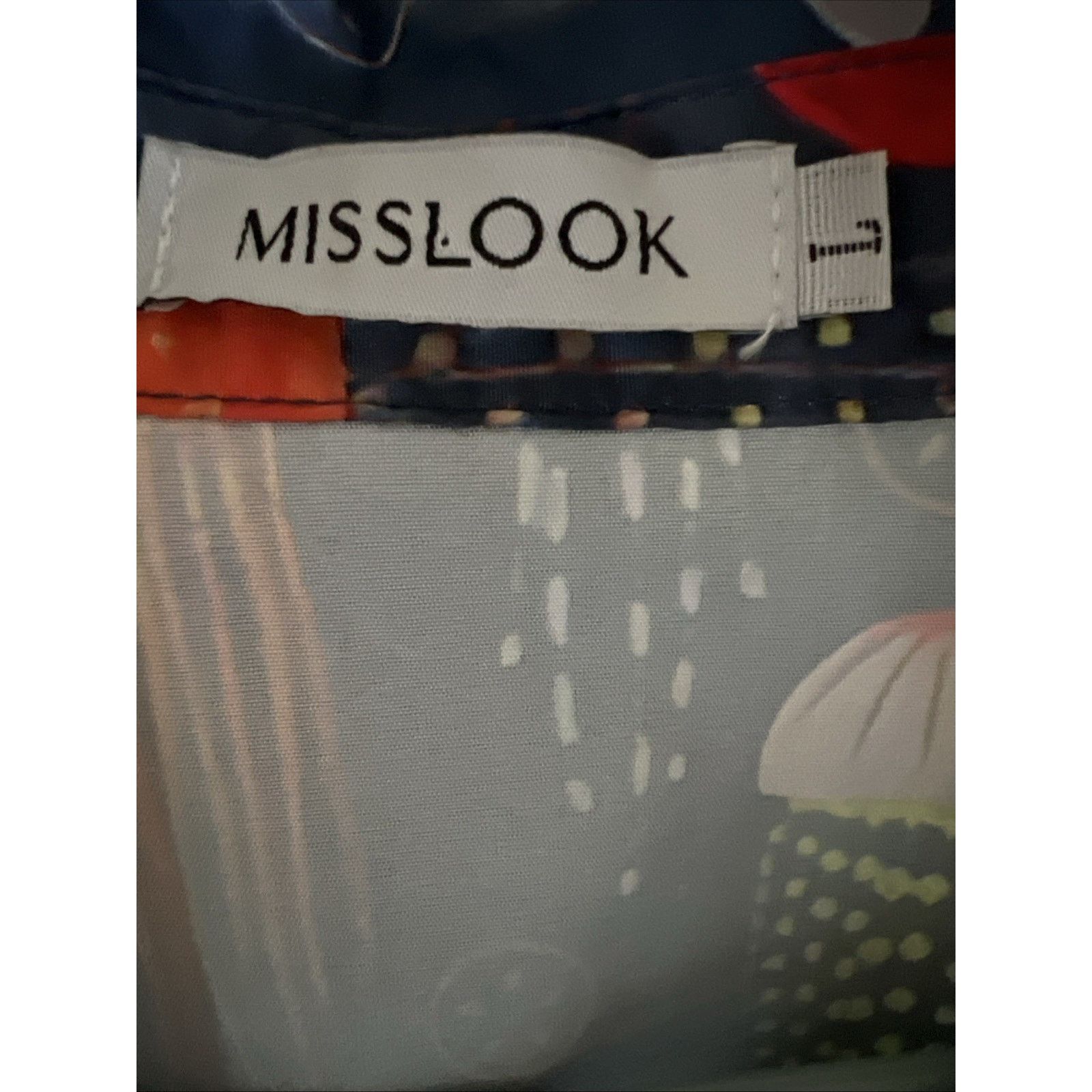 Other Misslook All Over Jellyfish Graphic Button Up Shirt L Pocket Size US L / EU 52-54 / 3 - 6 Thumbnail