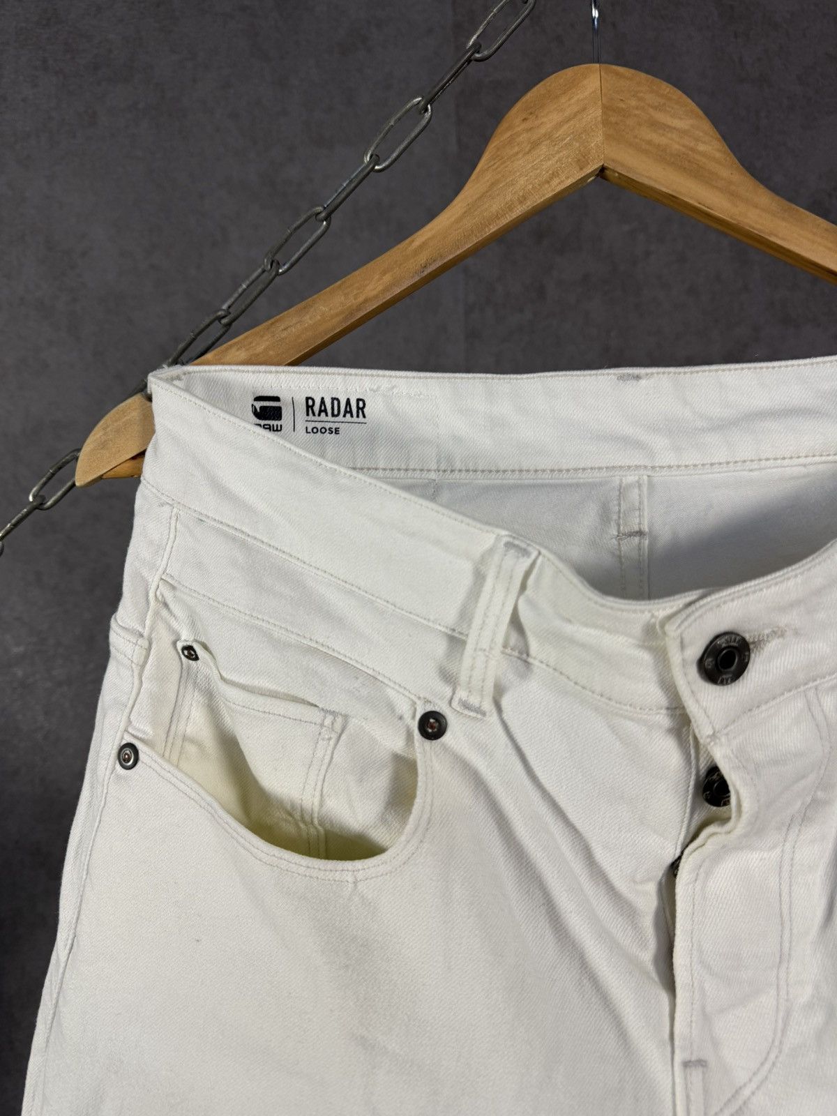 G-Star G Star Raw white jeans Size US 30 / EU 46 - 3 Thumbnail