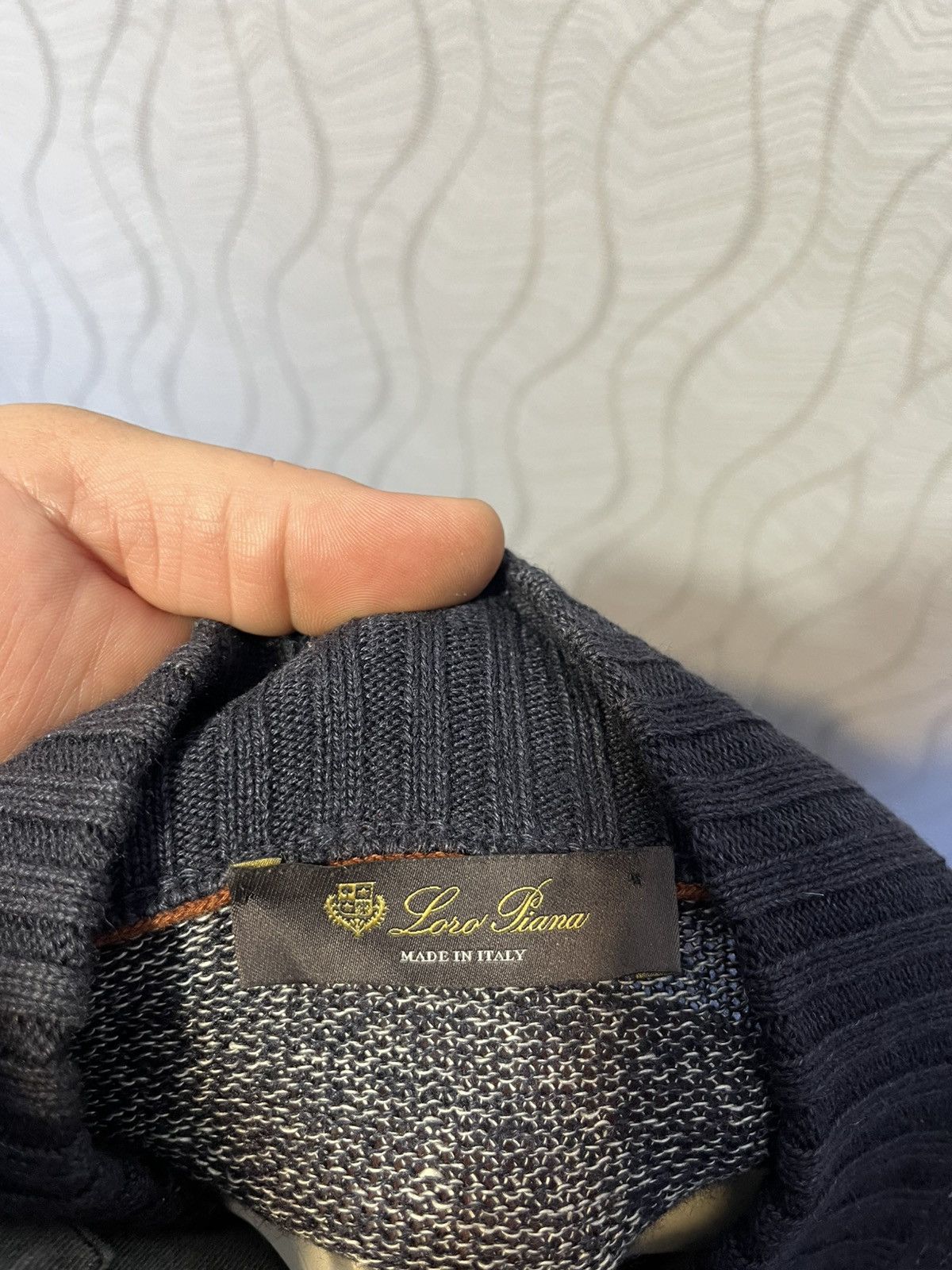 Loro Piana Loro Piana Half-Zip Jupmer Sweater Cashmere Linen Silk XXL Size US XXL / EU 58 / 5 - 11 Thumbnail