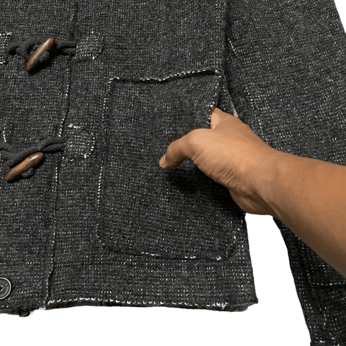 GAS Vintage Gas Wool Hooded Coat Gray Size US S / EU 44-46 / 1 - 6 Thumbnail