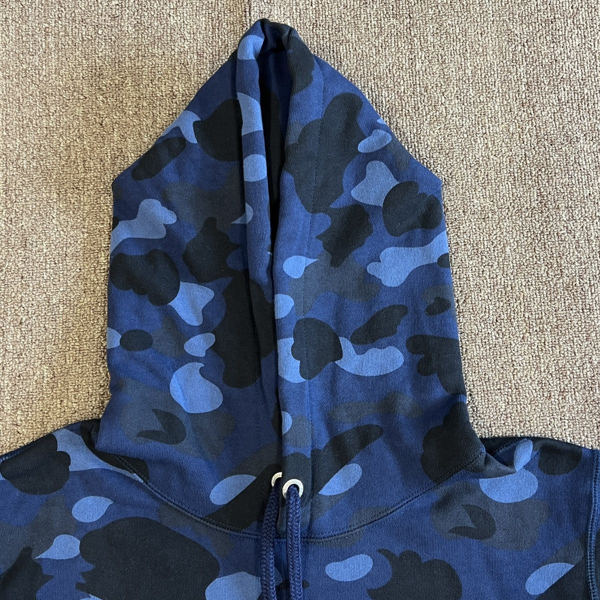 Bape Bape blue camo hoodie Size US L / EU 52-54 / 3 - 6 Thumbnail