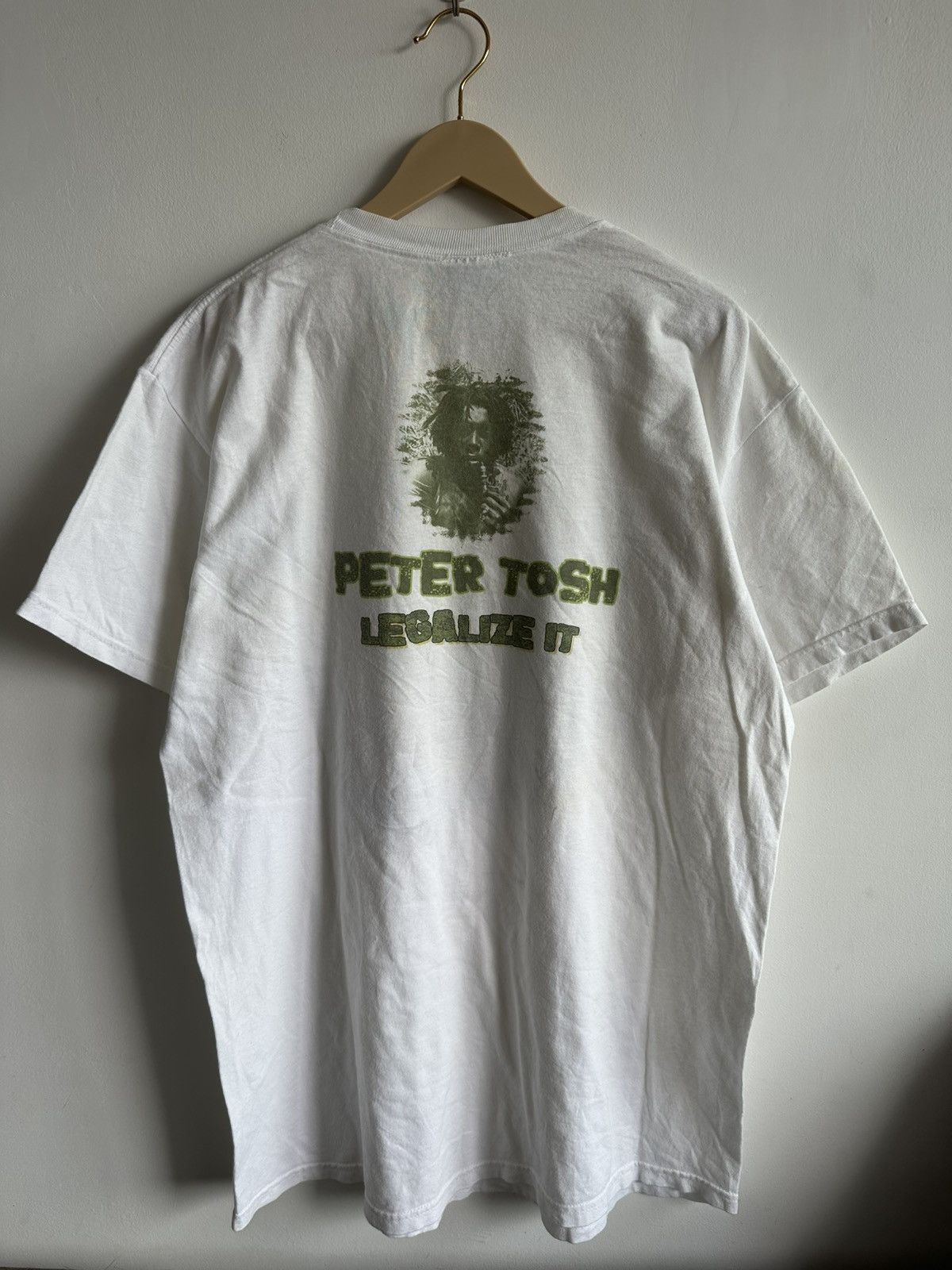 Rap Tees × Vintage Vintage Peter Tosh Legalize It 2003’s Raptees Rare USA Size US L / EU 52-54 / 3 - 6 Thumbnail