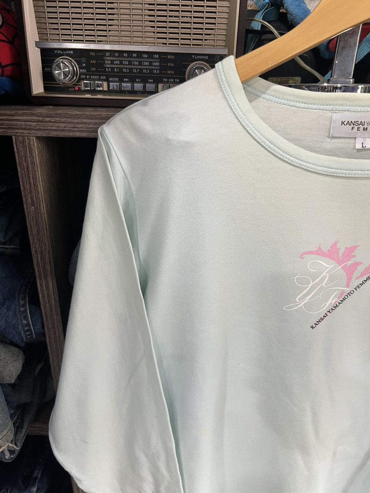 Kansai Yamamoto 🔥Kansai Yamamoto Femme 3q Long Sleeve Size M / US 6-8 / IT 42-44 - 5 Thumbnail