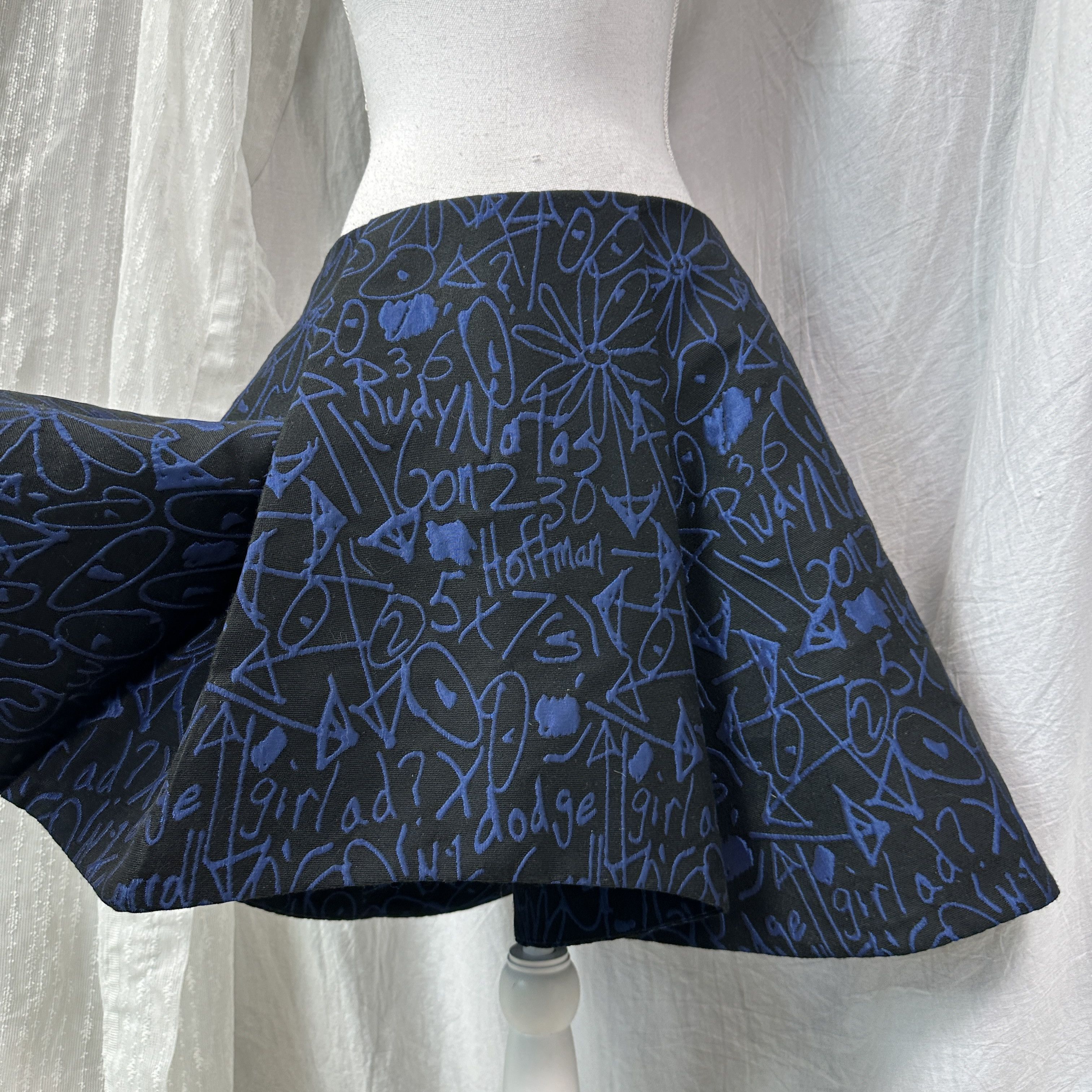 Opening Ceremony Vintage Avant Garde Printed Opening Ceremony Skirt Y2K Size 27" / US 4 / IT 40 - 6 Thumbnail