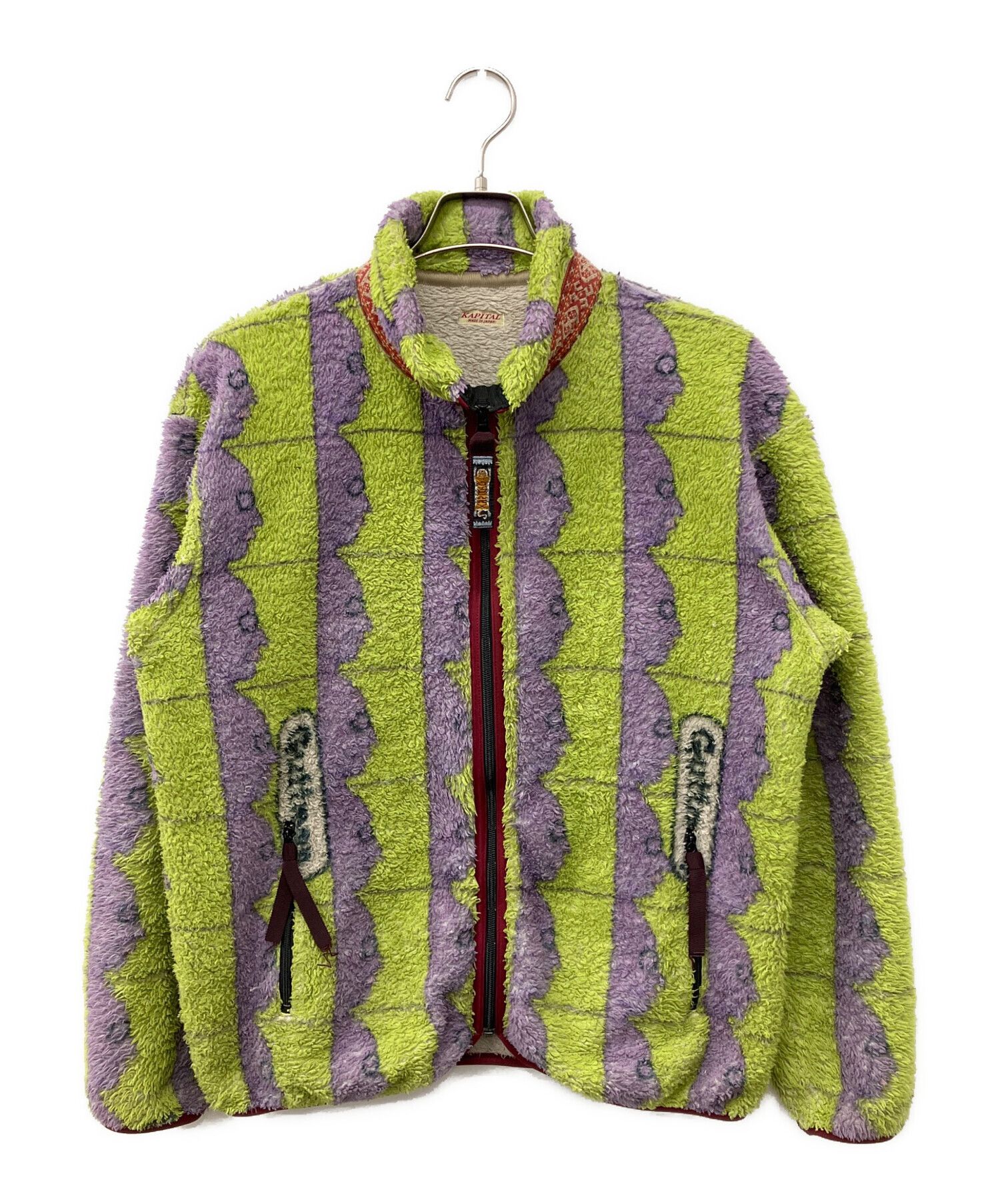 Kapital KAPITAL Bamboo Goodman Fleece Zip Up Jacket 2 Size US M / EU 48-50 / 2 - 1 Thumbnail