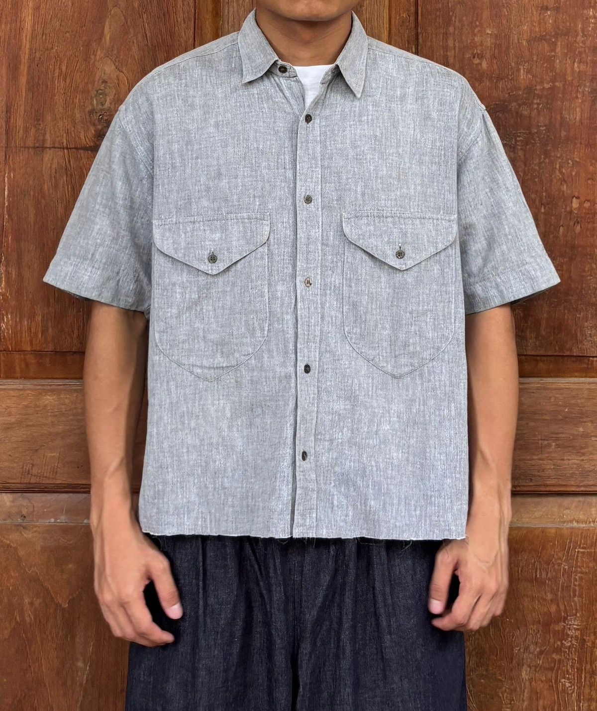 Issey Miyake FREE TAX! Vintage Double Pocket Shirt - Medium Size US M / EU 48-50 / 2 - 10 Thumbnail