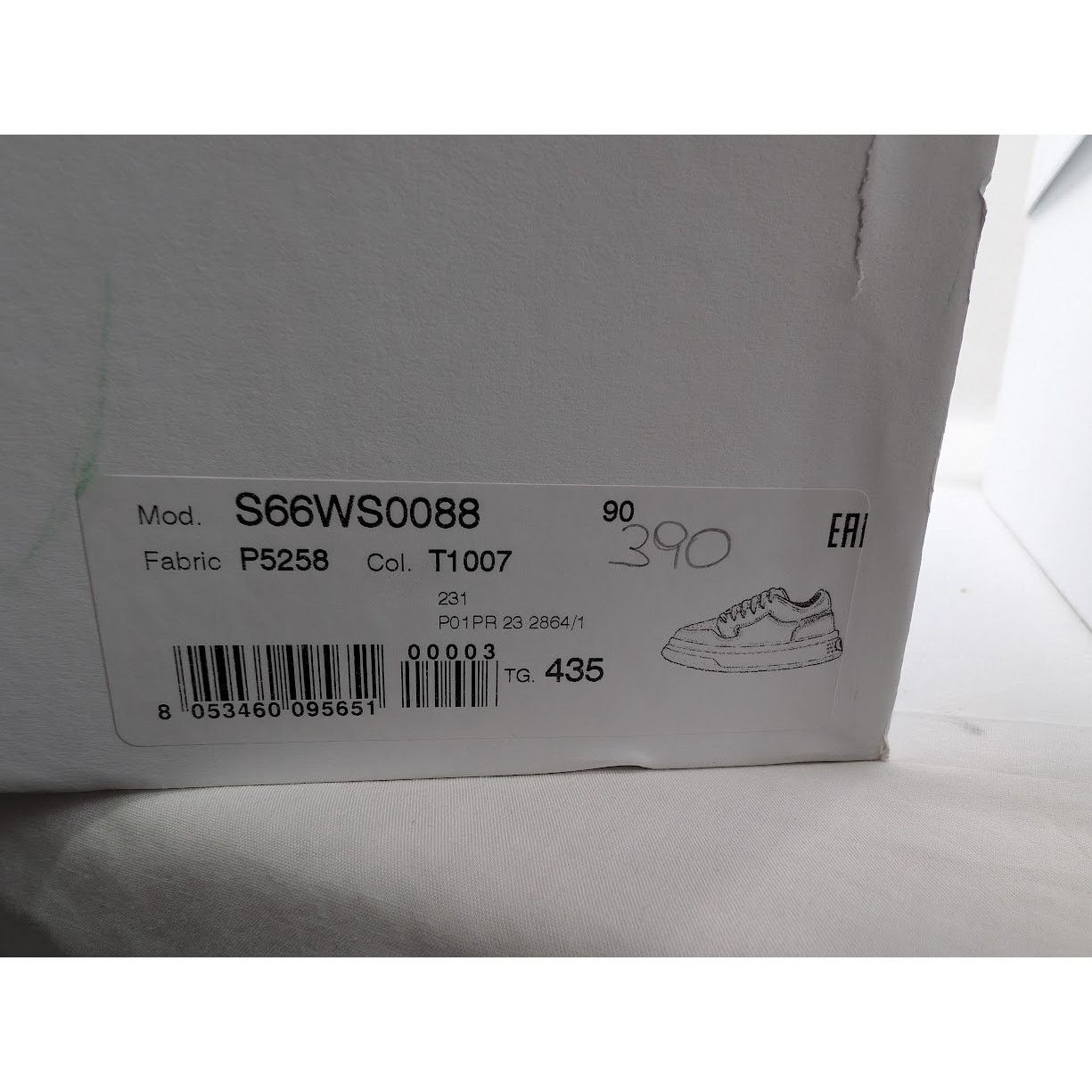 Maison Margiela o1rshd1 Low-Top Sneakers in White Size US 10.5 / EU 43-44 - 20 Thumbnail