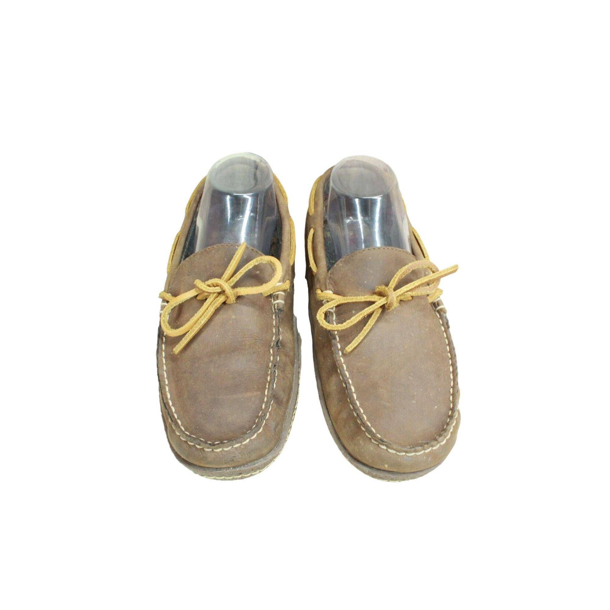 L.L. Bean × Leather LL Bean Men’s Leather Flannel Slippers Brown – Size 8 Size US 8 / EU 41 - 5 Thumbnail