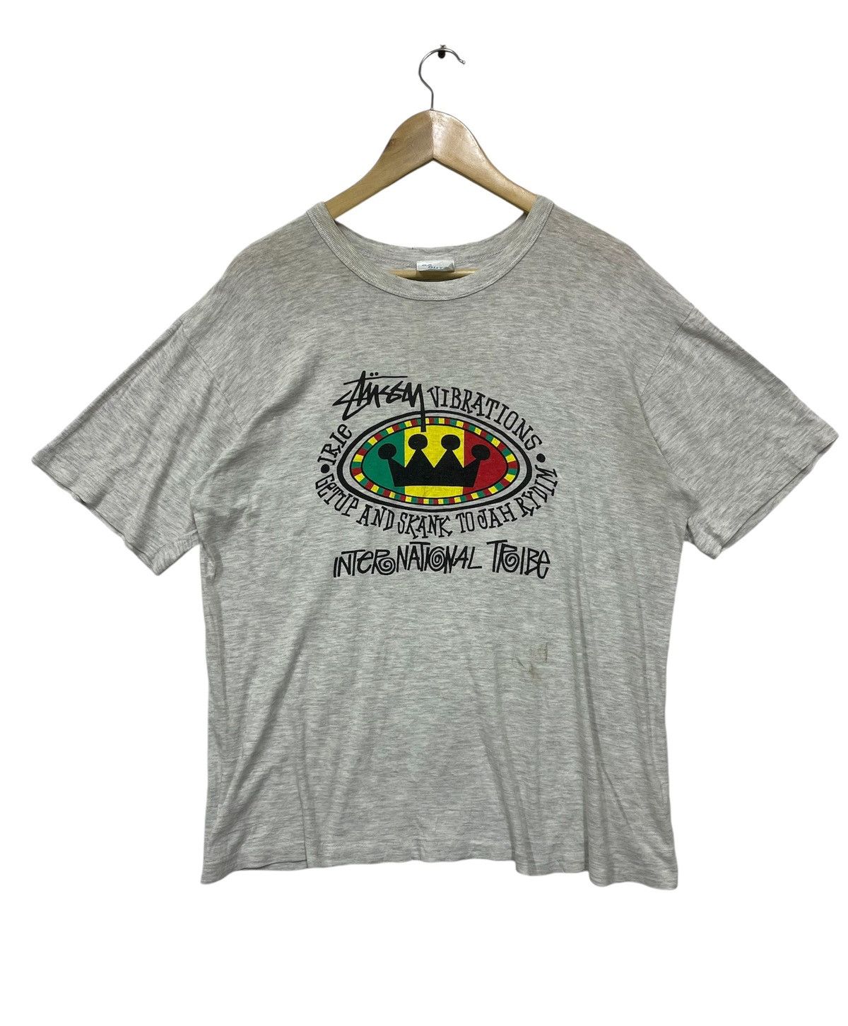 Vintage Vintage Trashed Stssy Rasta Rydim Size US M / EU 48-50 / 2 - 1 Thumbnail