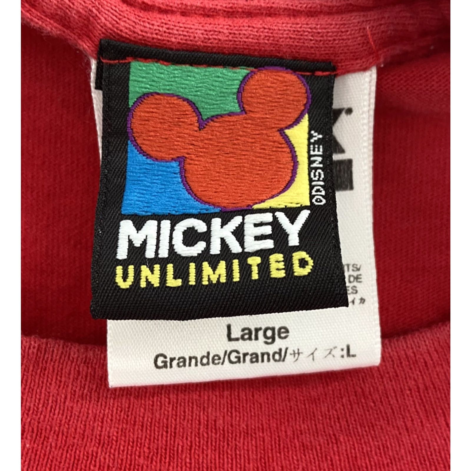 Disney Vintage Disney Mickey Goofy Graphic T-Shirt Adult Large Red Cotton Men Size US L / EU 52-54 / 3 - 6 Thumbnail