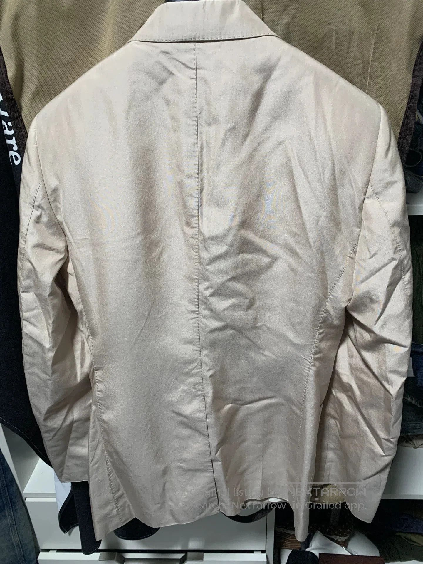 Tom Ford stylish tom ford silk blazer in beige. Size US L / EU 52-54 / 3 - 3 Thumbnail