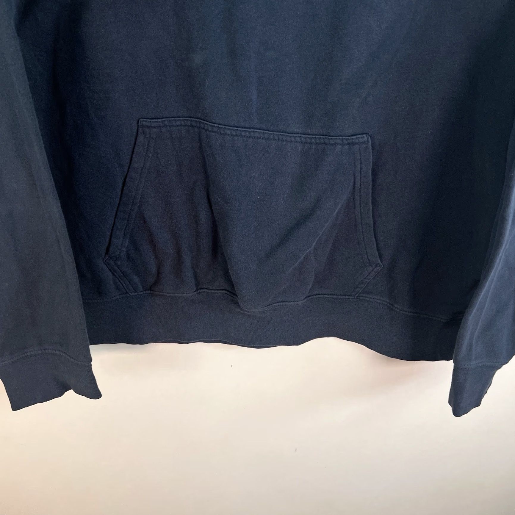 The North Face The North Face Hoodie Mens Size L Blue Logo Pullover Sweatshirt Size US L / EU 52-54 / 3 - 3 Thumbnail