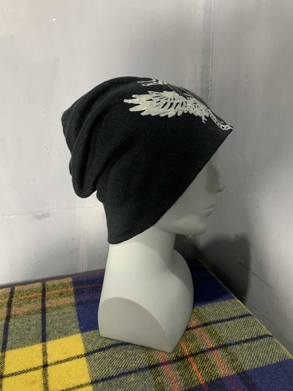 Japanese Brand Japanese punk bondage style beanie hats rare Size ONE SIZE - 3 Thumbnail