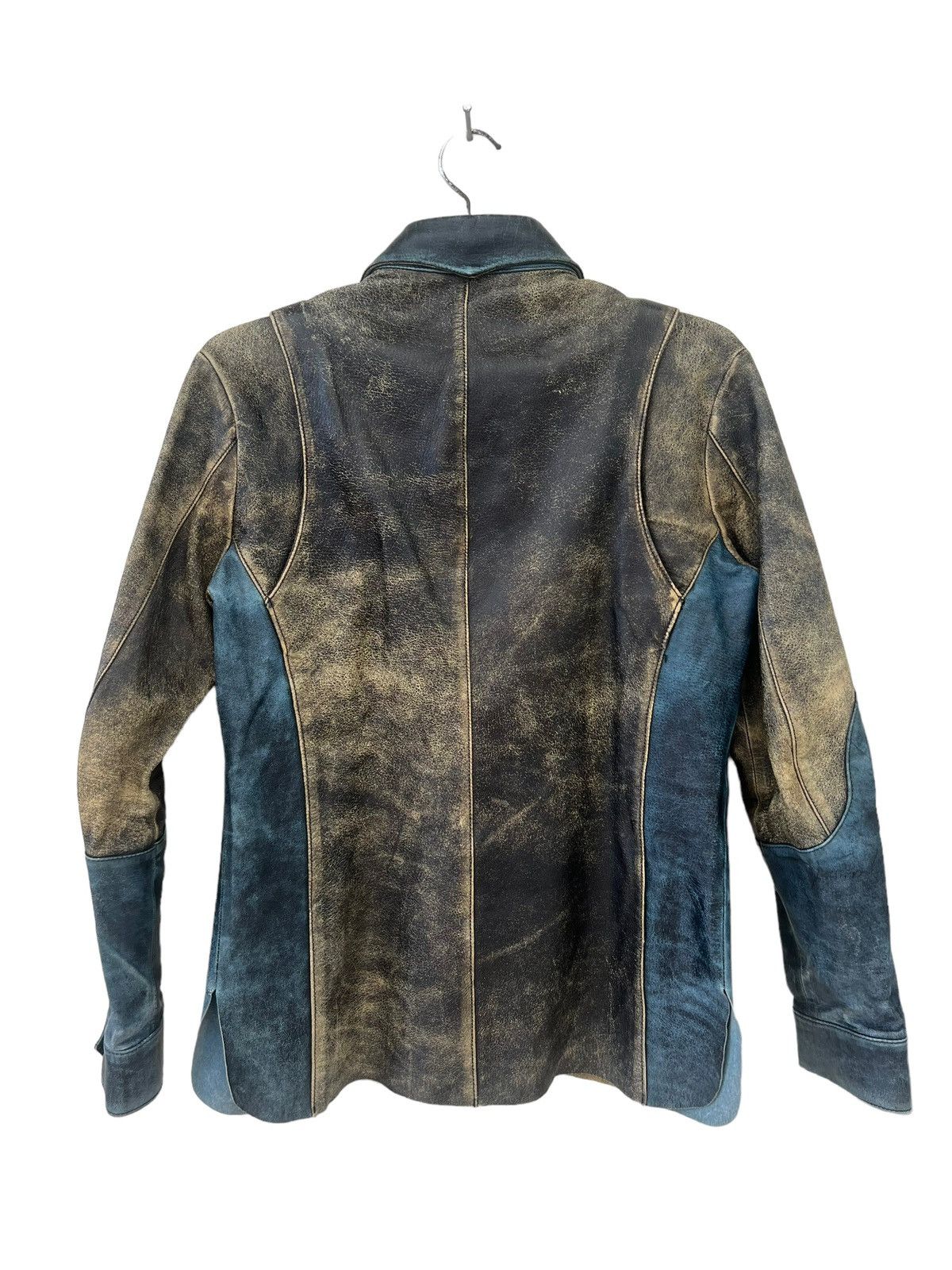 Obelisk Vintage Obelisk Japan Nice Patina Horse Leather Shirt Size US M / EU 48-50 / 2 - 12 Thumbnail