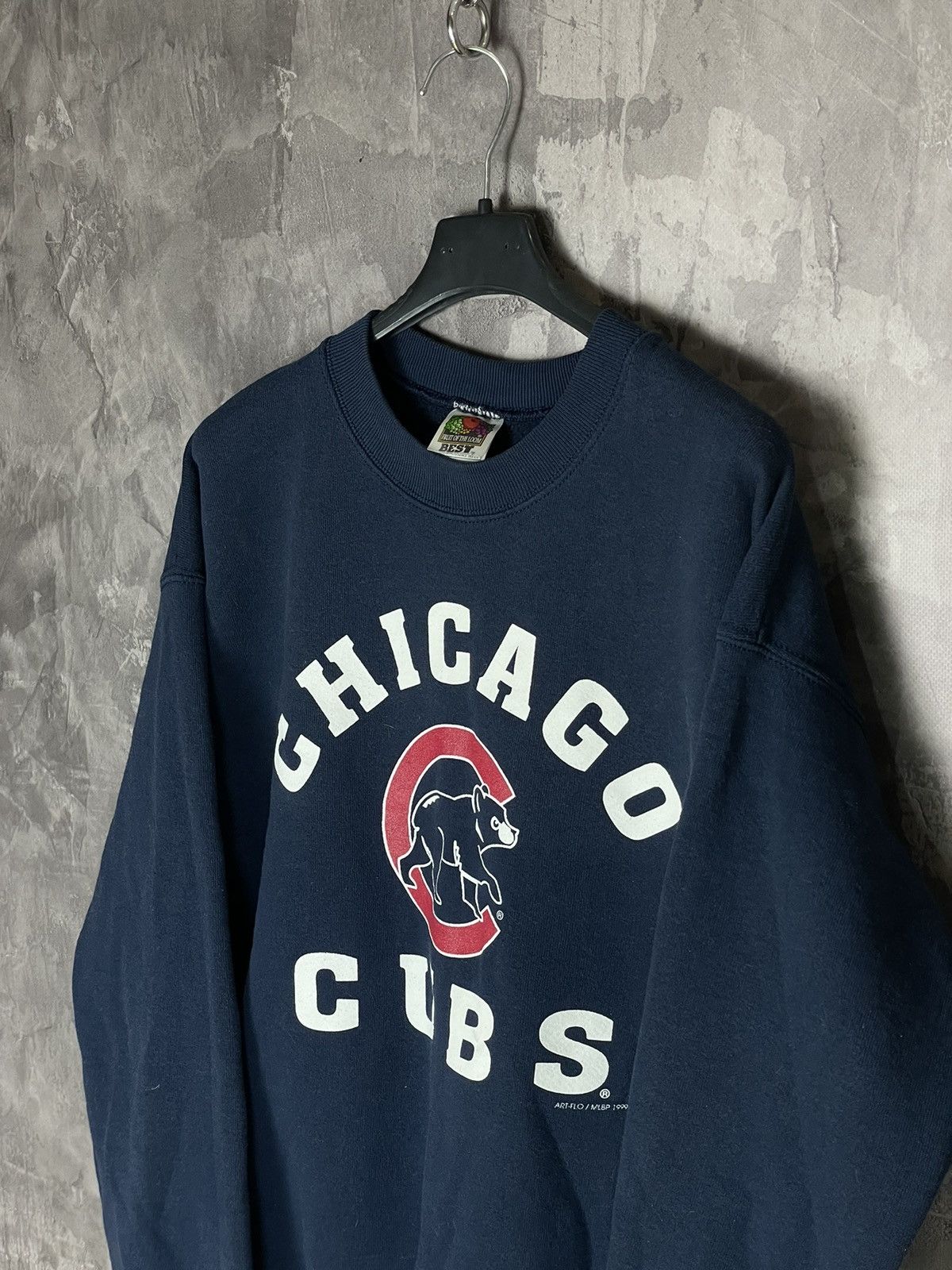 MLB × Vintage Vintage Chicago Cubs Crewneck Sweatshirt 1999 90s Y2K Oneita Size US M / EU 48-50 / 2 - 7 Thumbnail