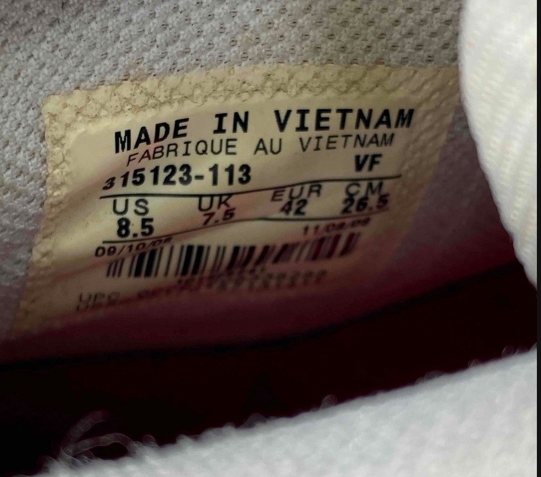 Nike Nike Air Force 1 Mid 07 White Varsity Red 315123113 Size 8.5 Size US 8.5 / EU 41-42 - 7 Thumbnail