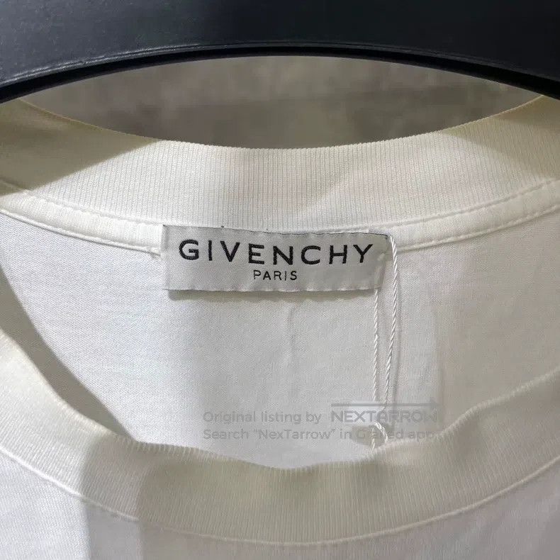 Givenchy Givenchy Slogan Pure White T-Shirt Size US S / EU 44-46 / 1 - 4 Thumbnail