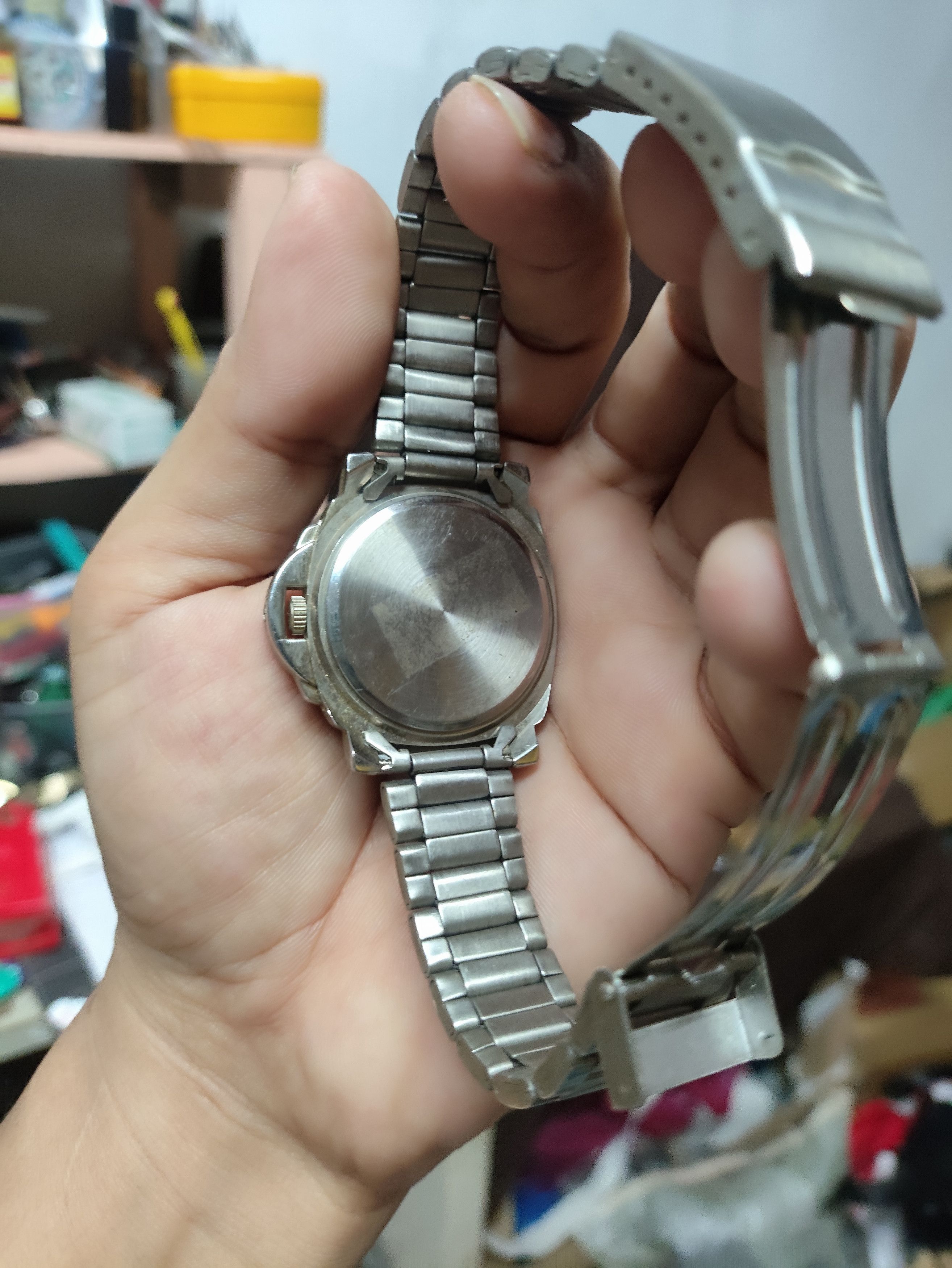 Vintage Vintage 💥 Silver Bridge Watch. Engine JAPAN MOVEMENT Size ONE SIZE - 7 Thumbnail
