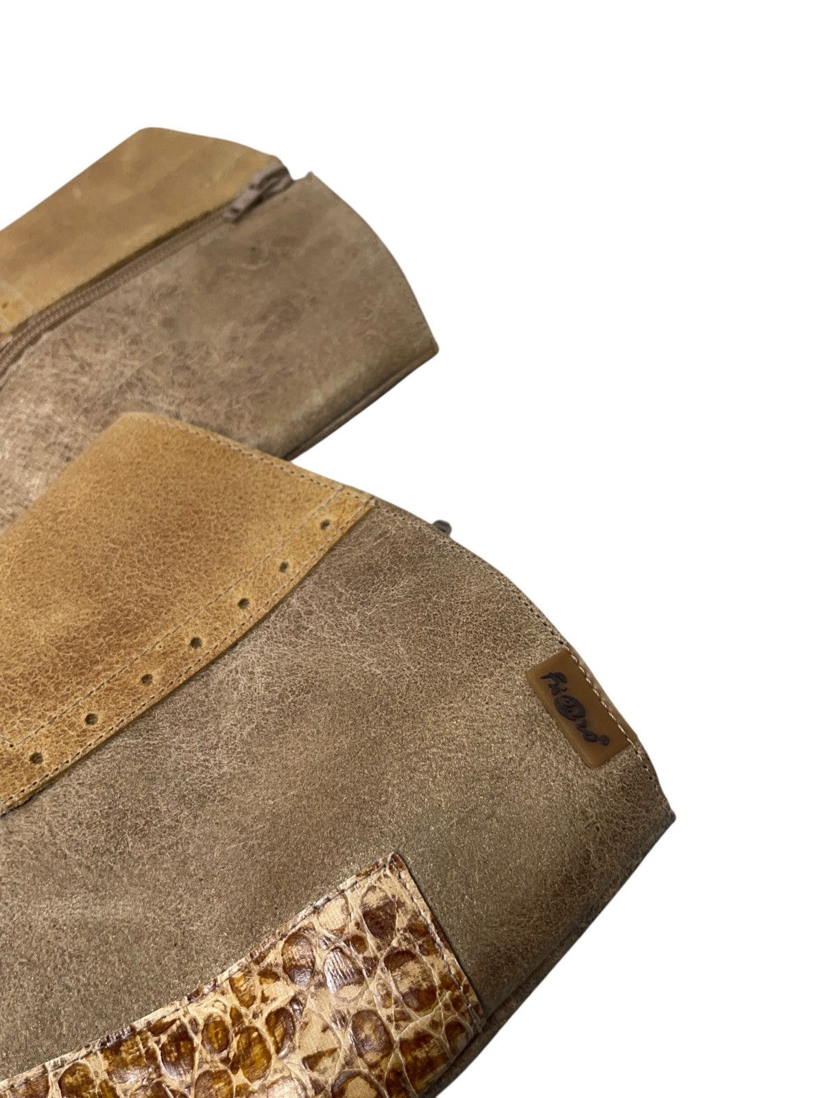 Cowboy Equipment Vintage Patchwork Leather Cowboy Boots Margiela Style Size US 9 / IT 39 - 5 Thumbnail