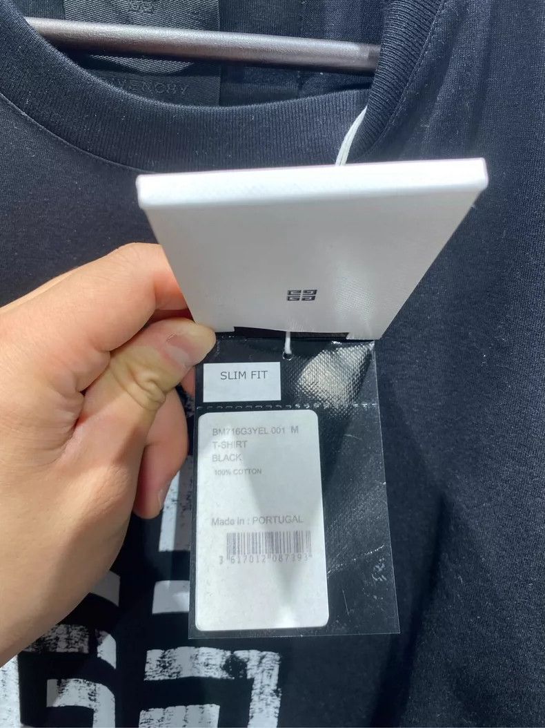 Givenchy Givenchy SS23 logo print round-neck short-sleeved T-shirt Size US M / EU 48-50 / 2 - 6 Thumbnail