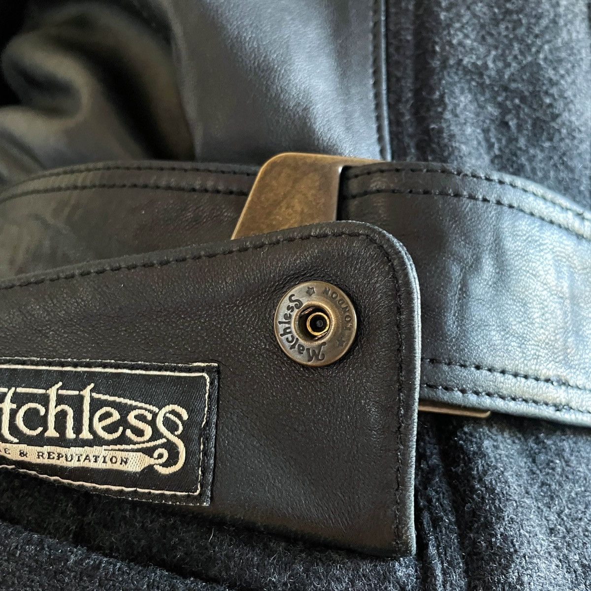 Matchless Matchless Vintage Rider Leather Belted Jacket Size M / US 6-8 / IT 42-44 - 14 Thumbnail