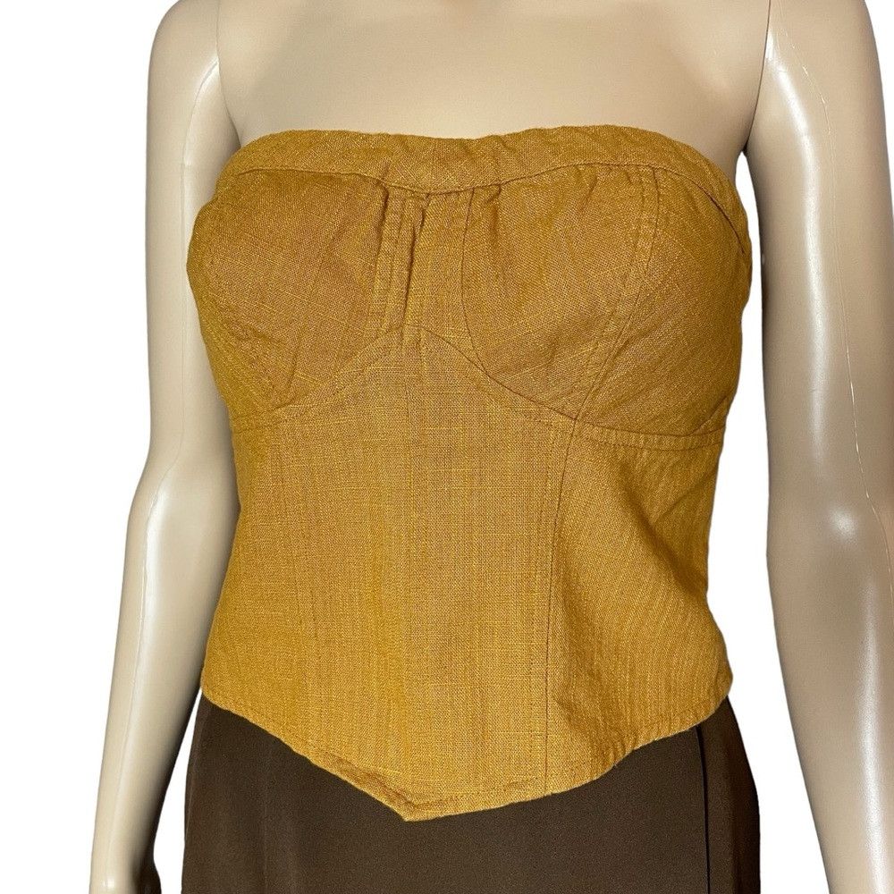 Free People New Free People Leilani Tube Cotton Topaz Top Size M Size M / US 6-8 / IT 42-44 - 3 Thumbnail