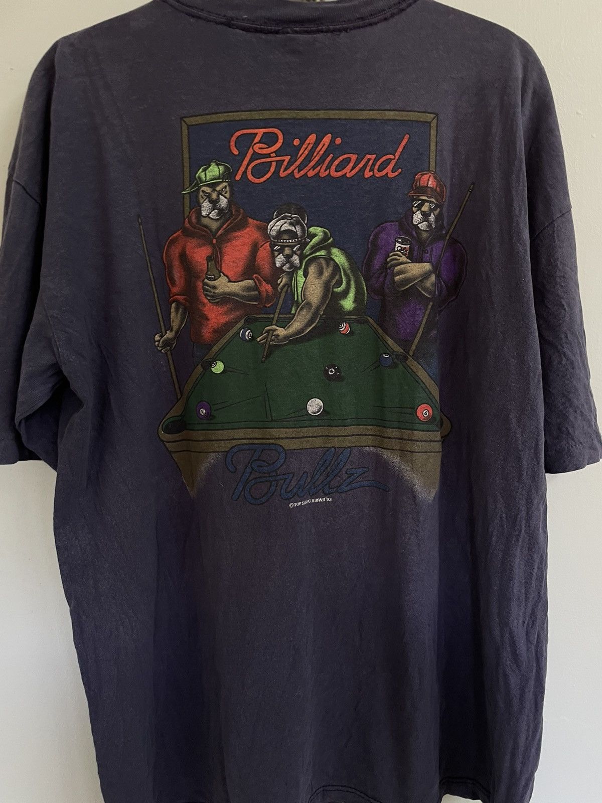 Vintage Vintage 90s Top Dawg Hawaii t shirt Size US XL / EU 56 / 4 - 4 Thumbnail