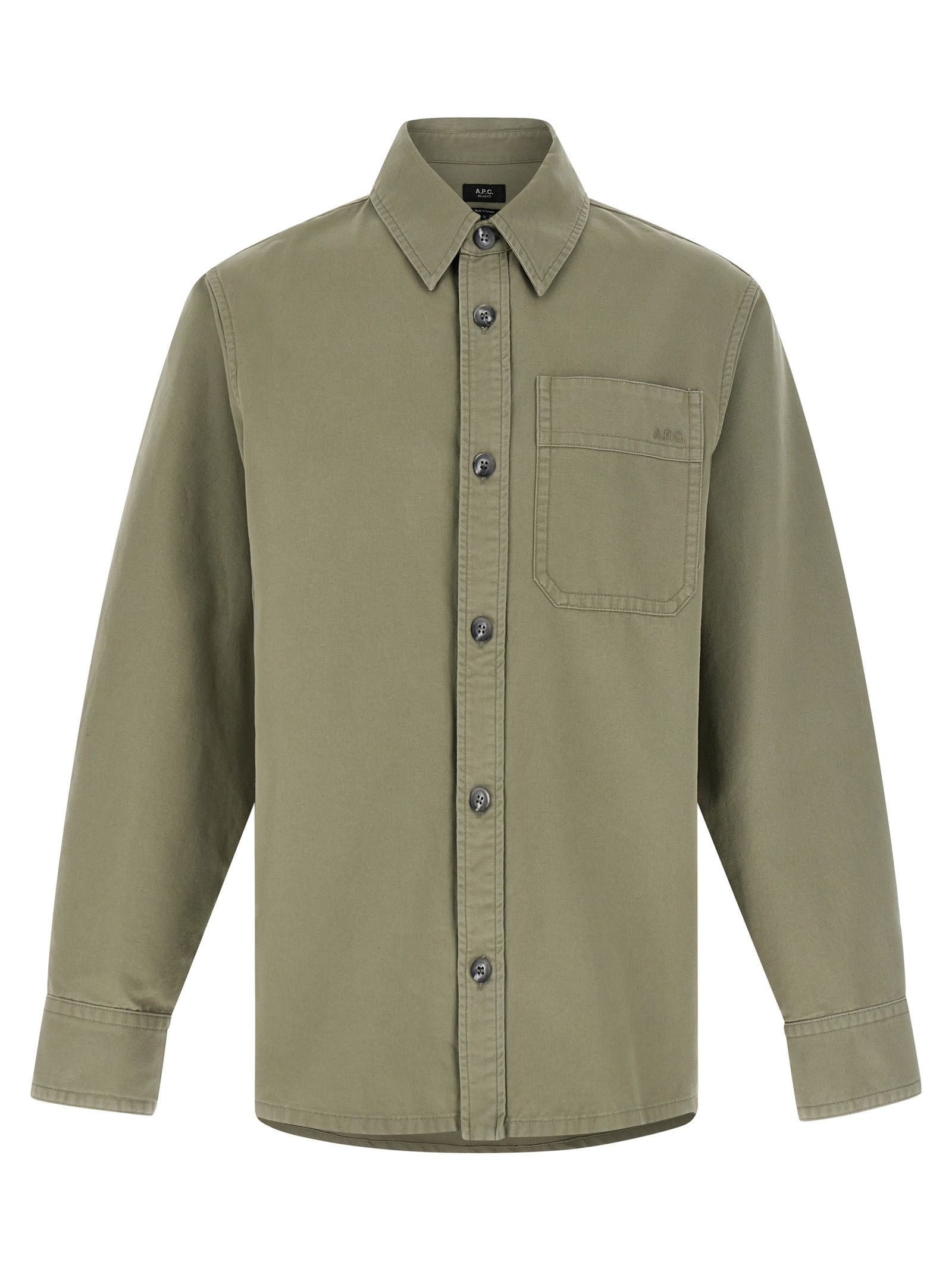 A.P.C. Logo Embroidery Shirt Size US XL / EU 56 / 4 - 1 Thumbnail