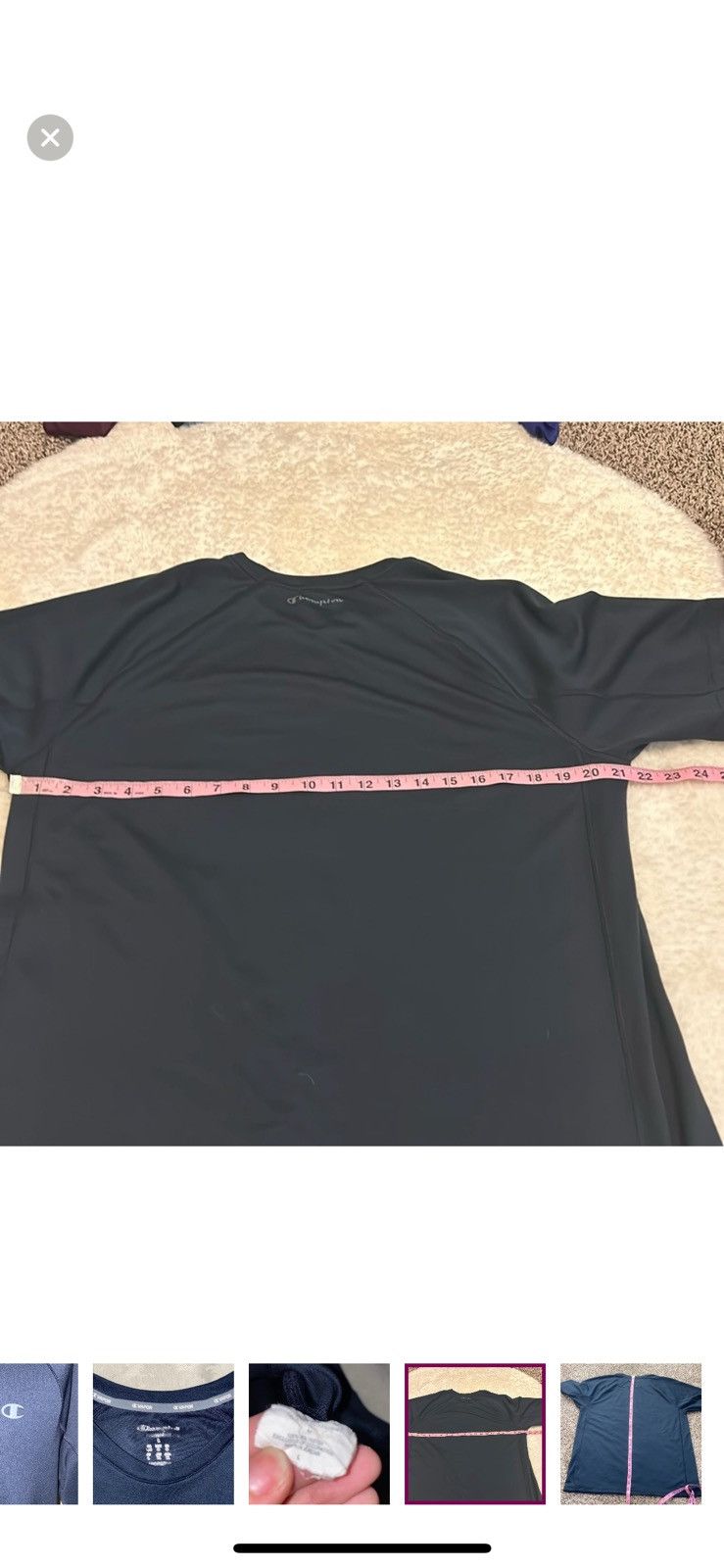 Champion Champion large blue athletic tee Size US L / EU 52-54 / 3 - 5 Thumbnail
