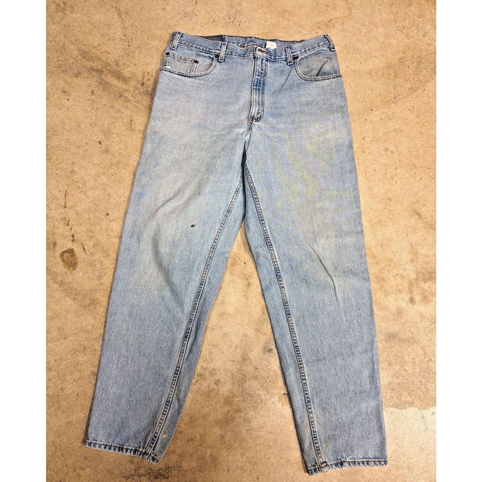 Levi's VTG Levi’s 560 Loose Fit Straight Leg Jeans 38 Made in USA Size US 38 / EU 54 - 1 Thumbnail