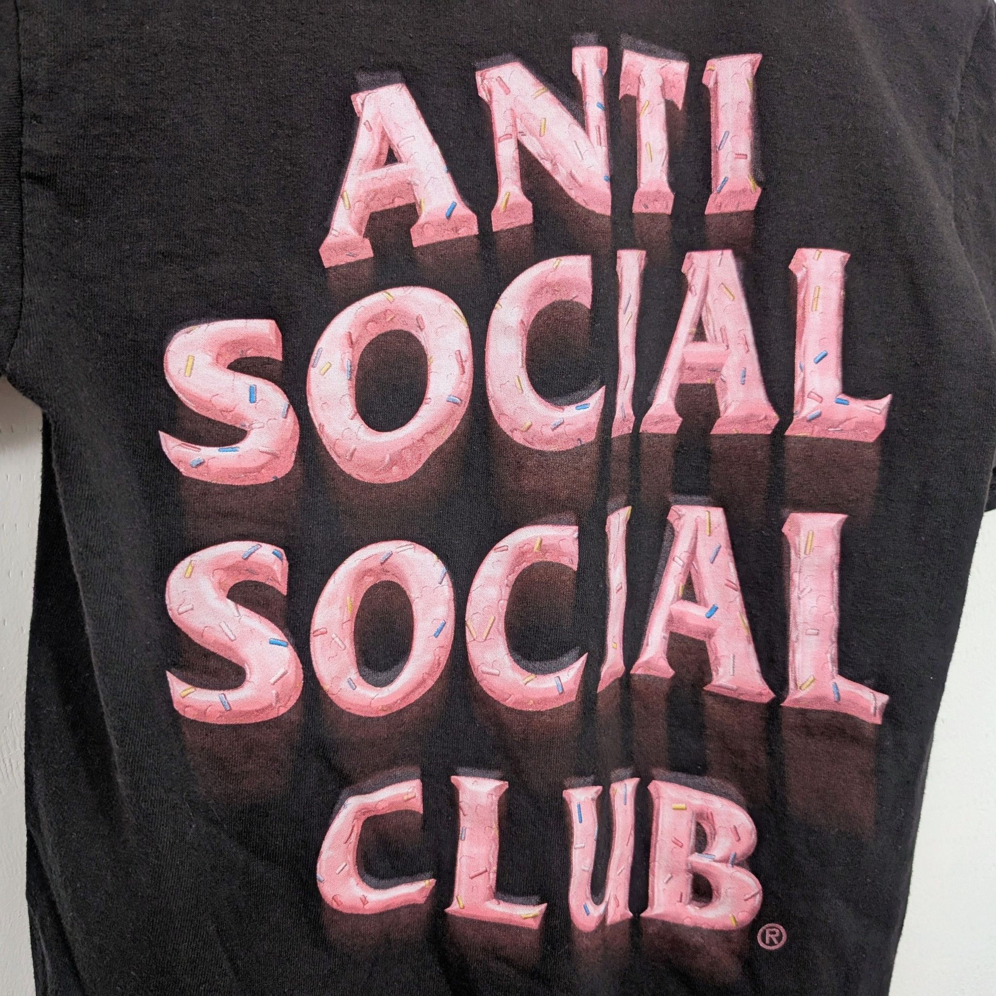 Anti Social Social Club Anti Social Social Club ASSC T-shirt black pink sprinkles Size US S / EU 44-46 / 1 - 2 Thumbnail