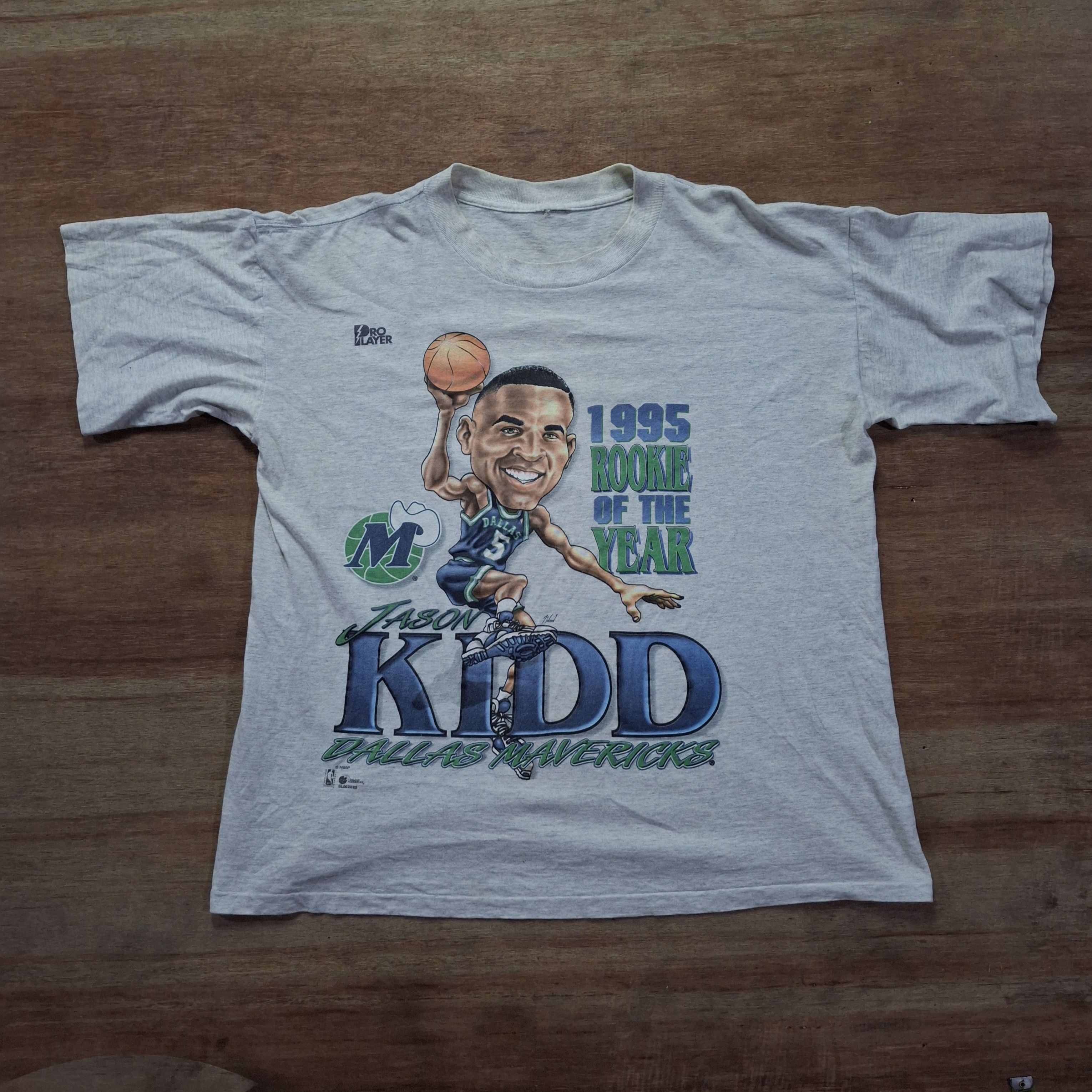 Vintage Vintage dallas mavericks 90s jason kidd Size US XL / EU 56 / 4 - 1 Thumbnail