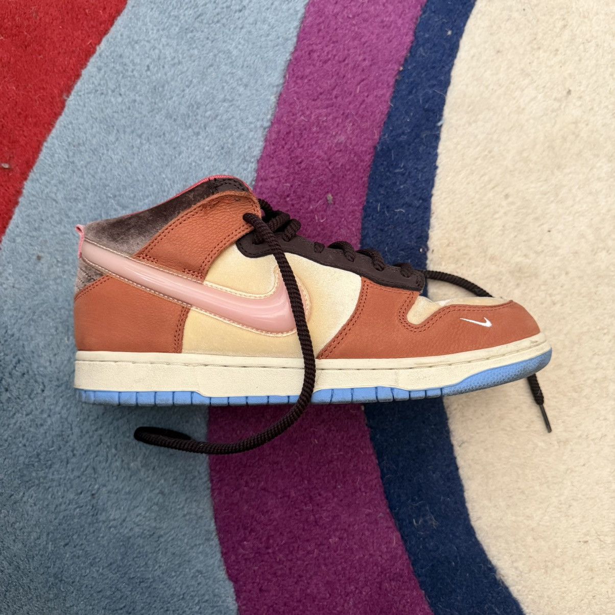Nike × Social Status Nike x Social Status Mid Chocolate Milk Size US 9.5 / EU 42-43 - 6 Thumbnail