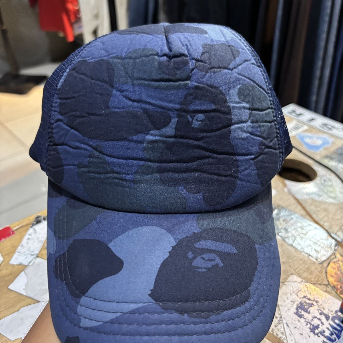 Bape Bape camo trucker hats Size ONE SIZE - 3 Thumbnail