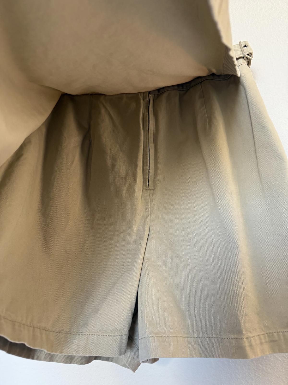 Designer Khaki Tan Womens Wrap Skort Size 40" / US 18 - 3 Thumbnail