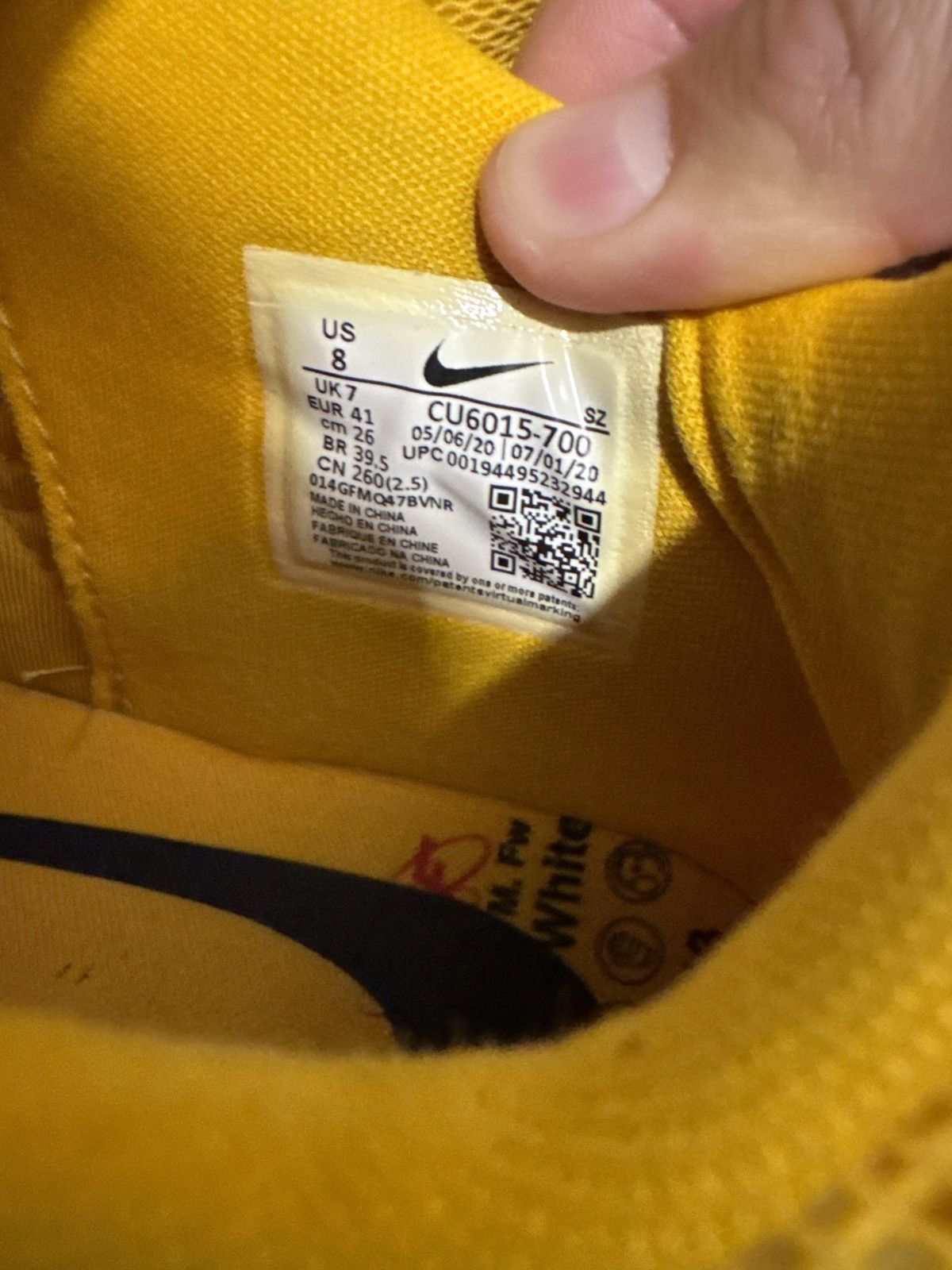 Nike × Off-White Rubber dunk off white Size US 8 / EU 41 - 7 Thumbnail