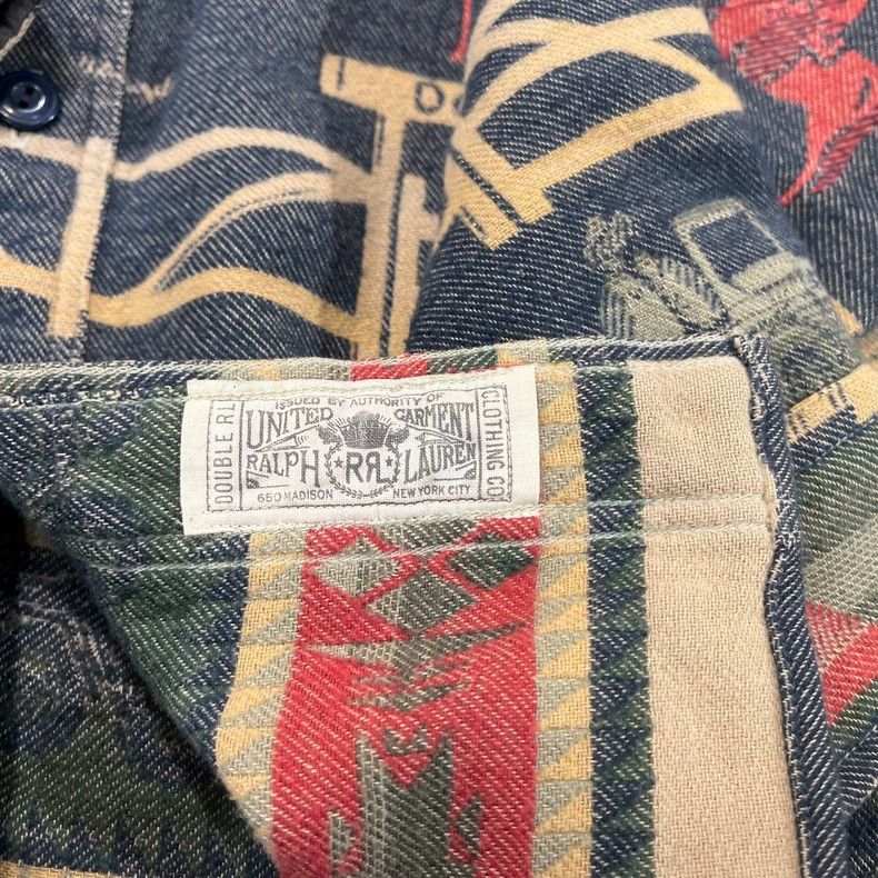 RRL Ralph Lauren RRL Ralph Lauren Southwest Ranch Shirt Size US S / EU 44-46 / 1 - 6 Thumbnail