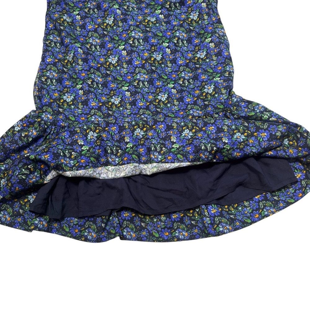 Free People New Free People The Avenue Mini Navy Combo Dress Size XS Size XS / US 0-2 / IT 36-38 - 9 Thumbnail