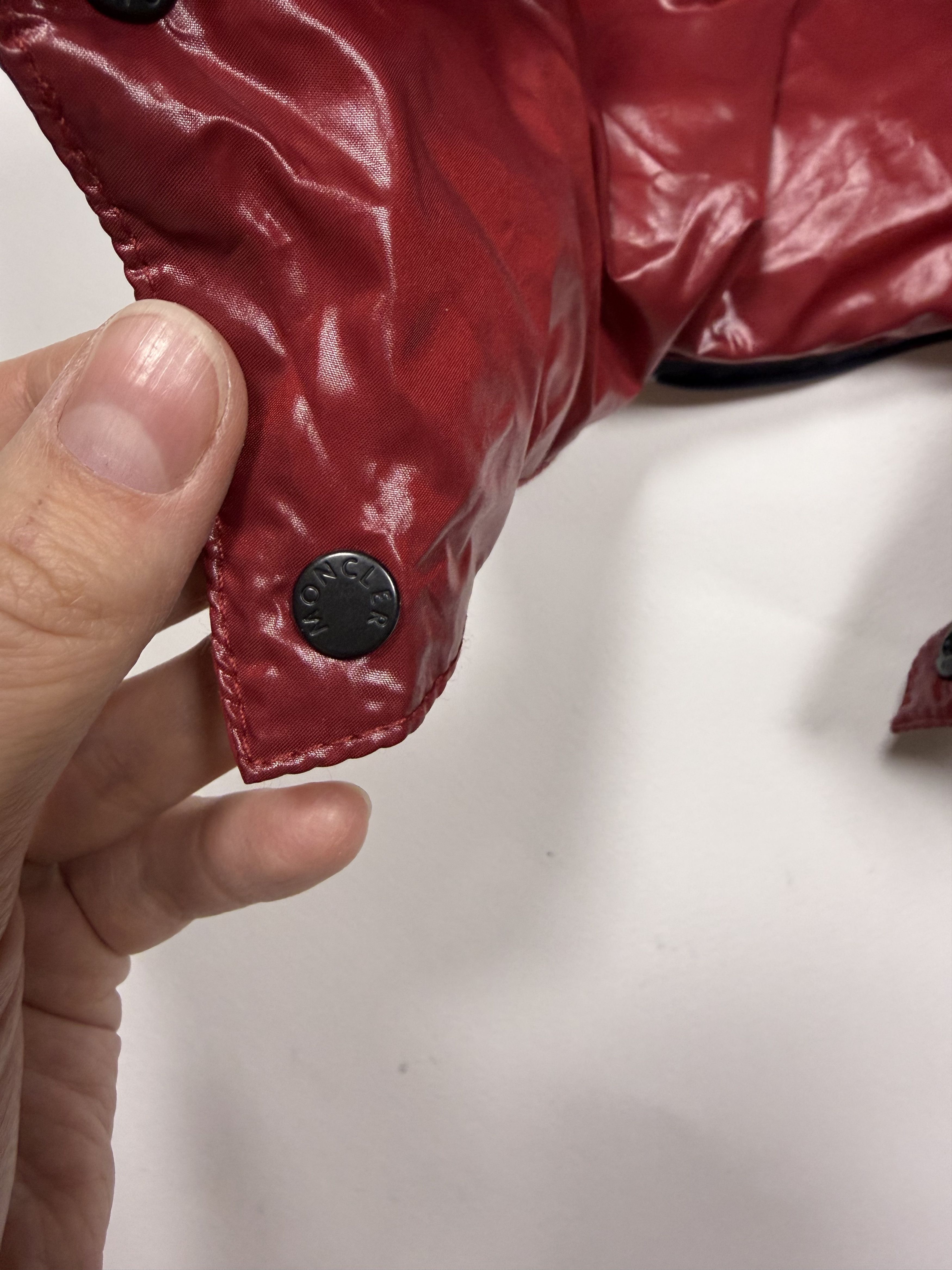 Moncler Authentic Moncler Puffer Down Hood Red Size ONE SIZE - 8 Thumbnail