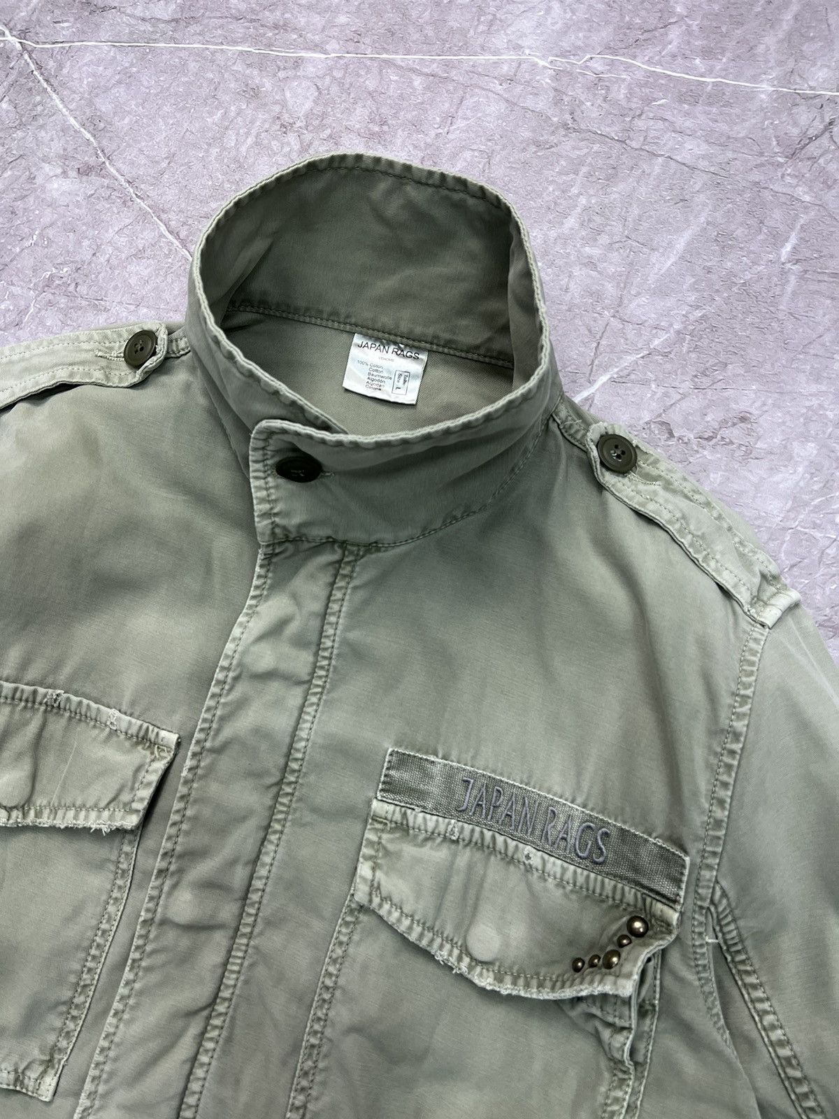 If Six Was Nine Vintage Sun faded JAPANESE MAHARISHI STYLE FIELD jacket Size US L / EU 52-54 / 3 - 4 Thumbnail