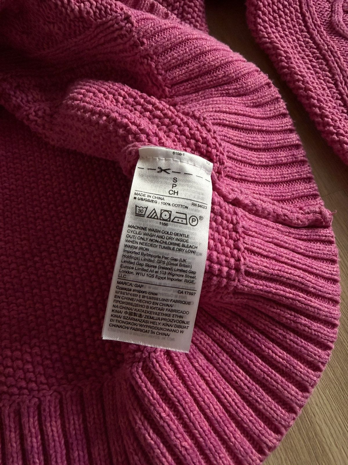 Gap Vintage Gap DB Cable Crewn Sweater 00s Size S / US 4 / IT 40 - 8 Thumbnail
