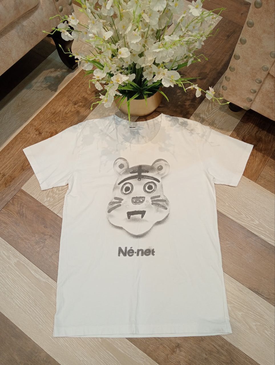 Issey Miyake ISSEY MIYAKE NE-NET WHITE TSHIRT Size US M / EU 48-50 / 2 - 2 Thumbnail